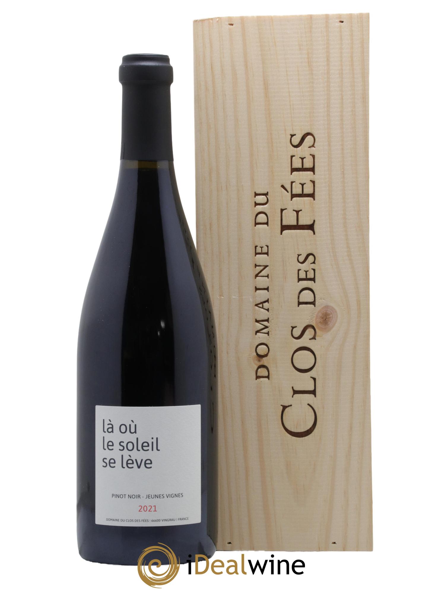 Côtes Catalanes (VDP des Côtes Catalanes) Là où Le Soleil se Lève Clos des Fées Hervé Bizeul 2021 - Lot de 1 bouteille - 0