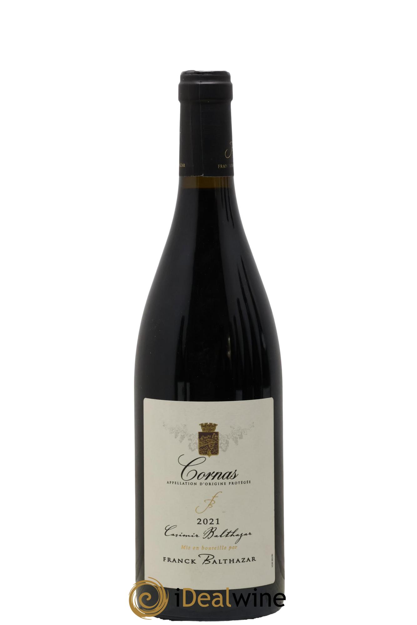 Cornas Cuvée Casimir Balthazar Franck Balthazar (Domaine) 2021 - Lot de 1 bouteille - 0