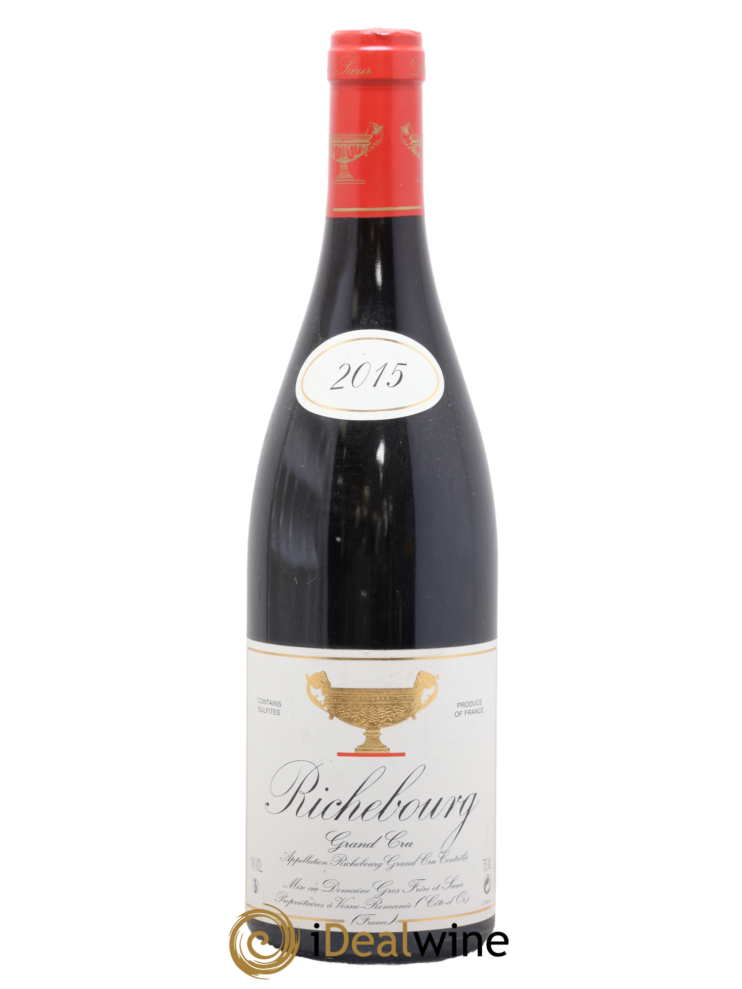 Richebourg Grand Cru Gros Frère & Soeur 2015 - Lot of 1 bottle - 0