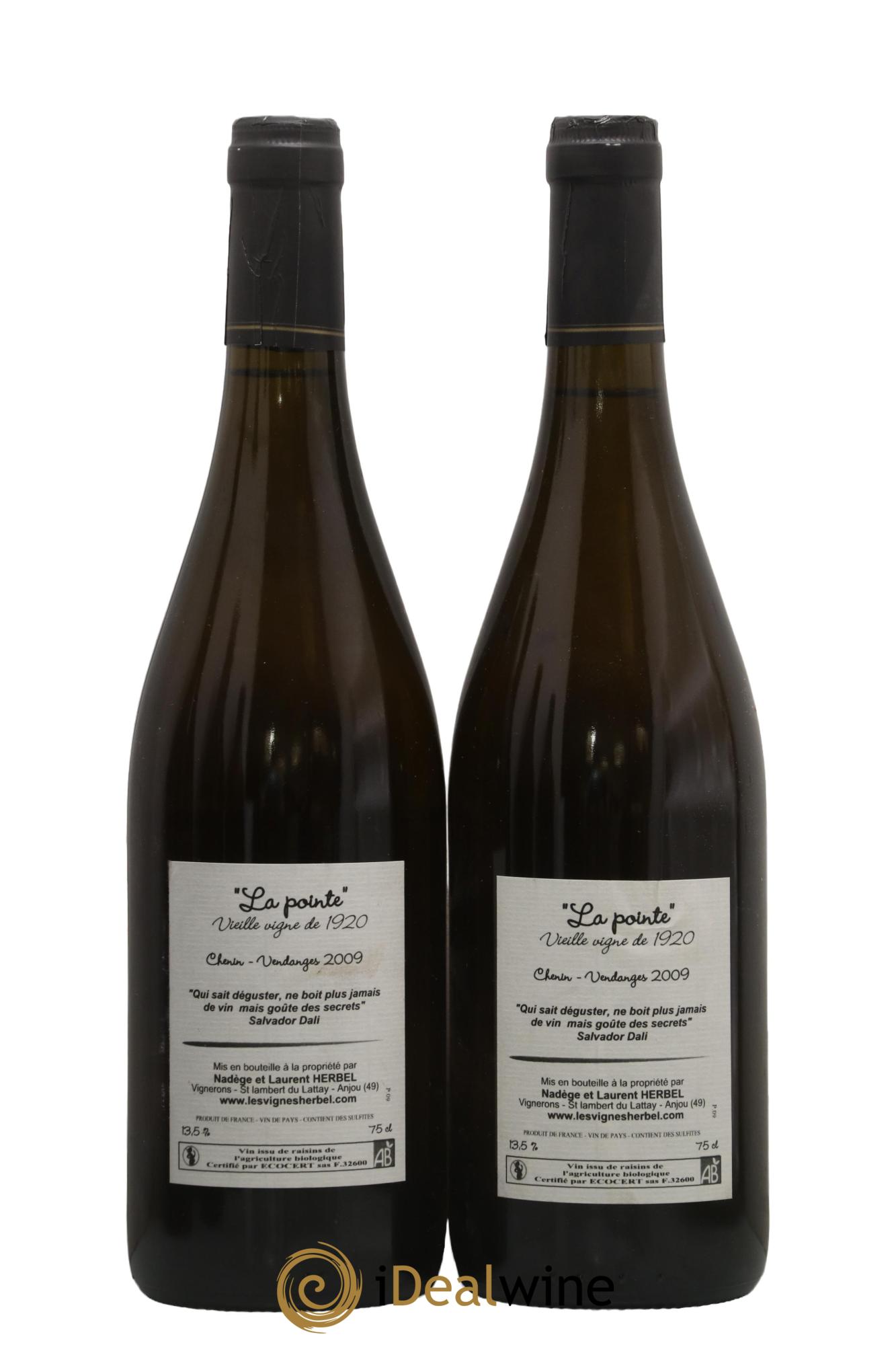 Vin de France La Pointe Vieilles Vignes Herbel 2009 - Posten von 2 Flaschen - 1