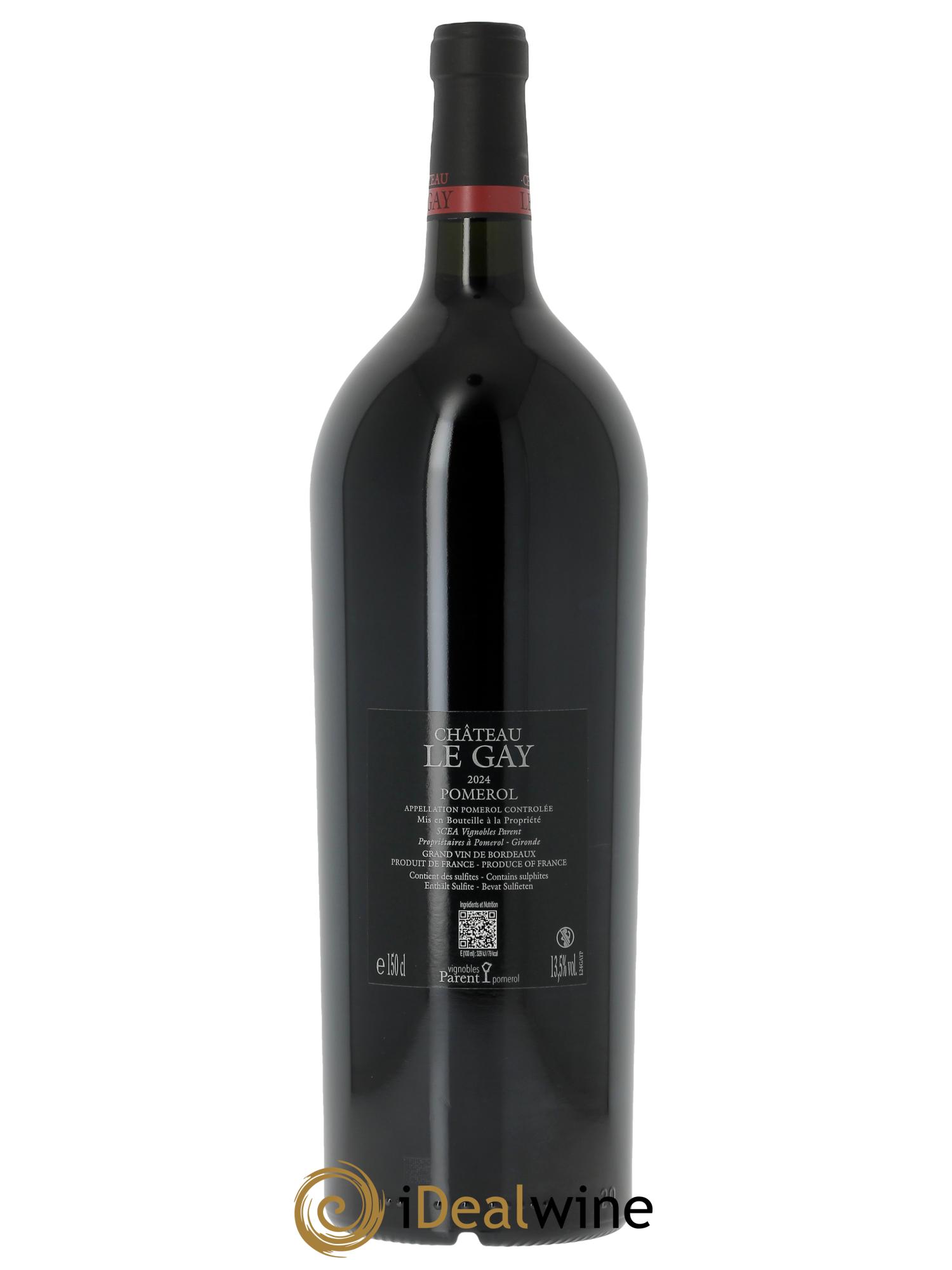 Château Le Gay (CBO à partir de 3 mgs) 2024 - Lot de 1 magnum - 1