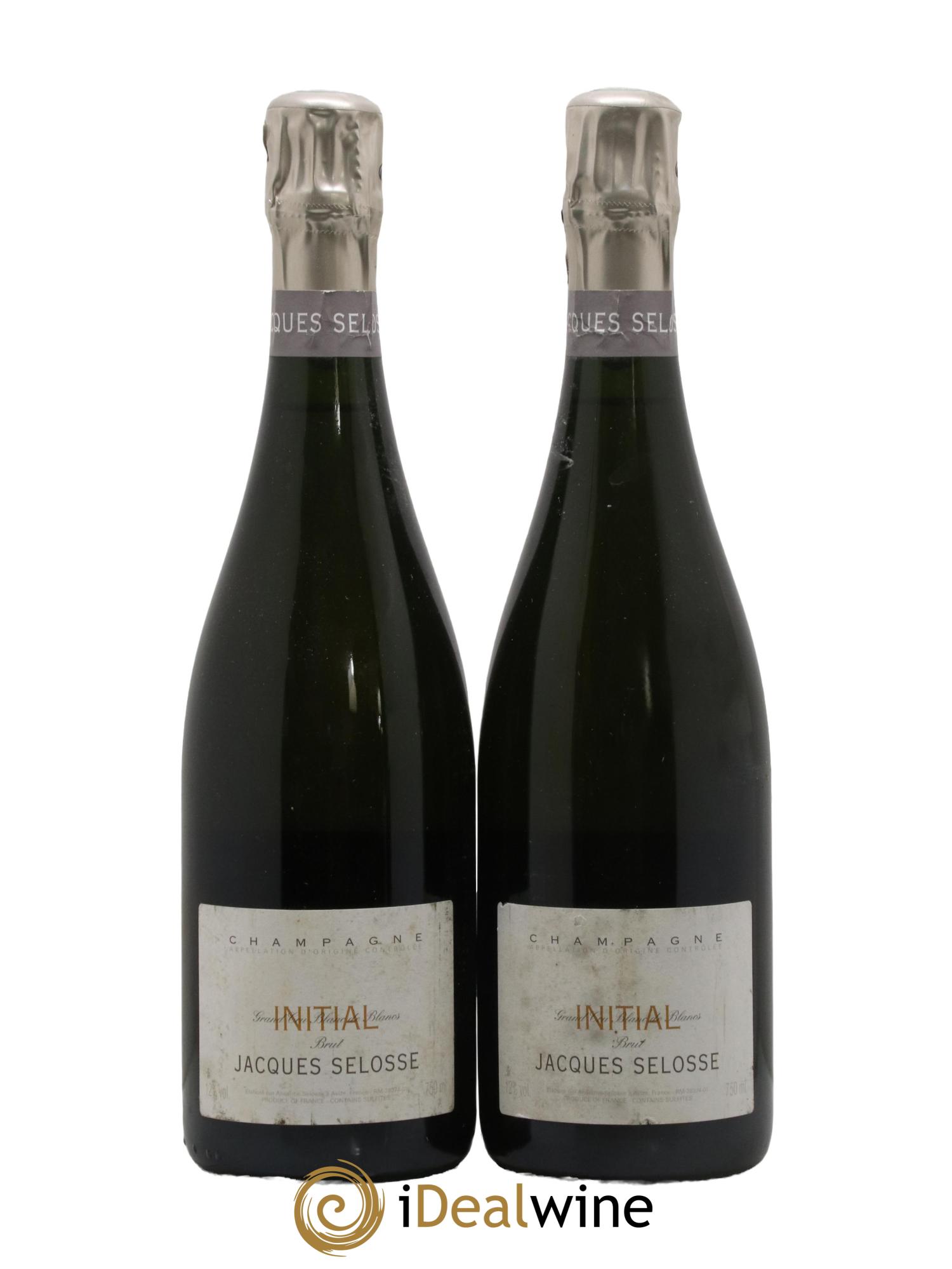 Initial Brut Jacques Selosse - Lot de 2 bouteilles - 0