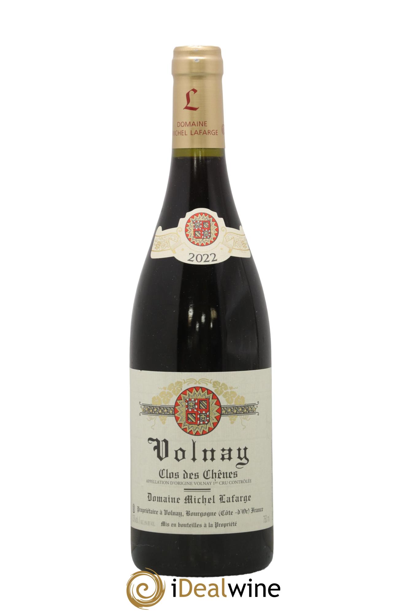 Volnay 1er Cru Clos des Chênes Lafarge (Domaine) 2022 - Lot de 1 bouteille - 0