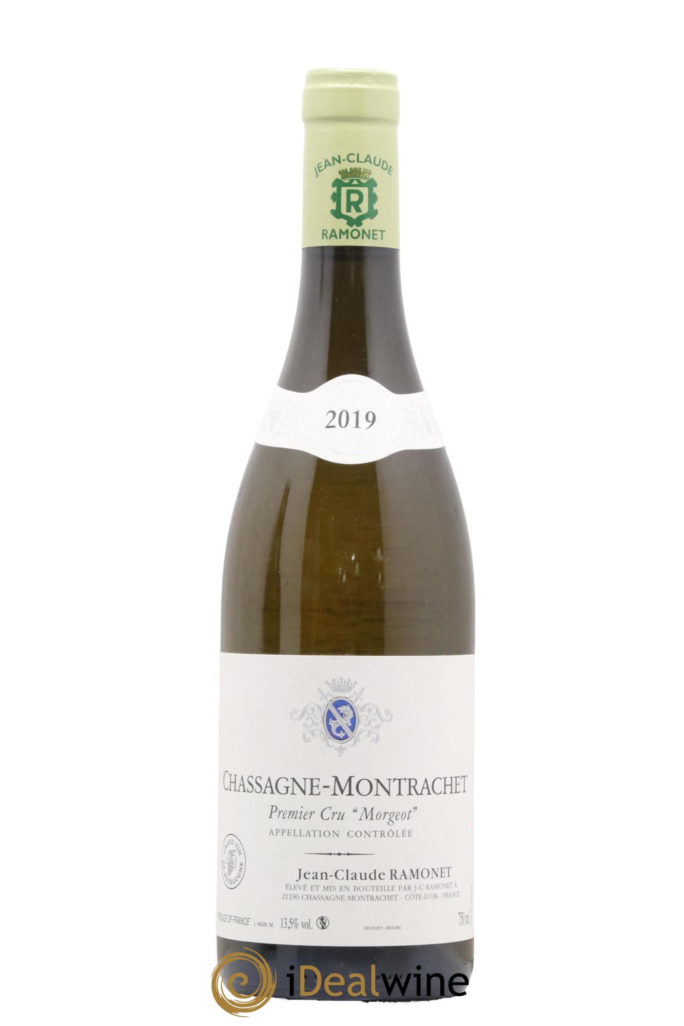 Chassagne-Montrachet 1er Cru Morgeot Ramonet (Domaine) 2019 - Lotto di 1 bottiglia - 0