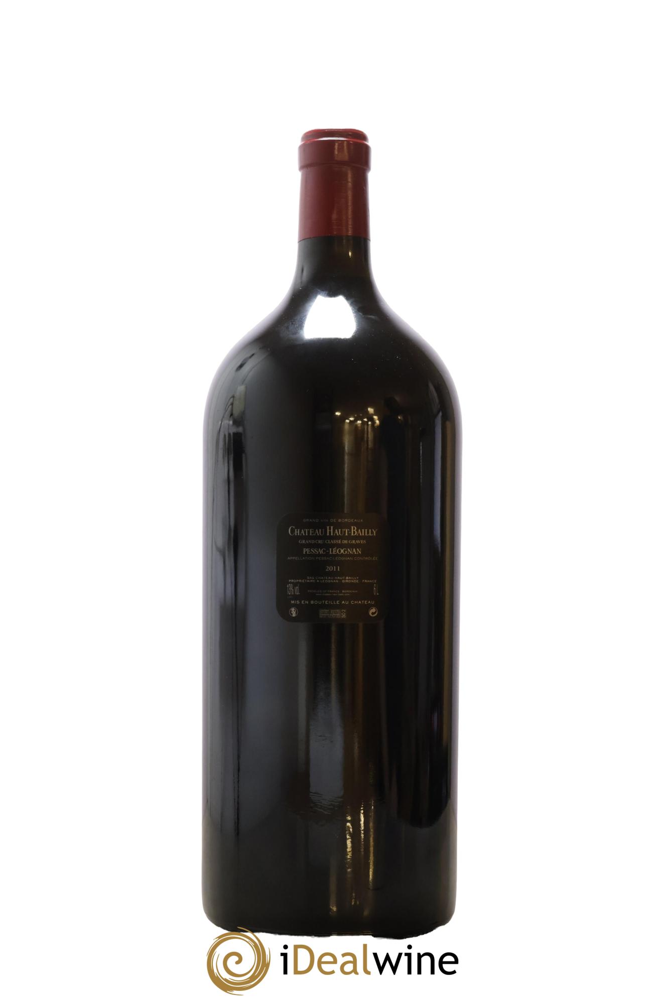 Château Haut-Bailly Cru Classé de Graves  2011 - Lot of 1 imperiale - 2