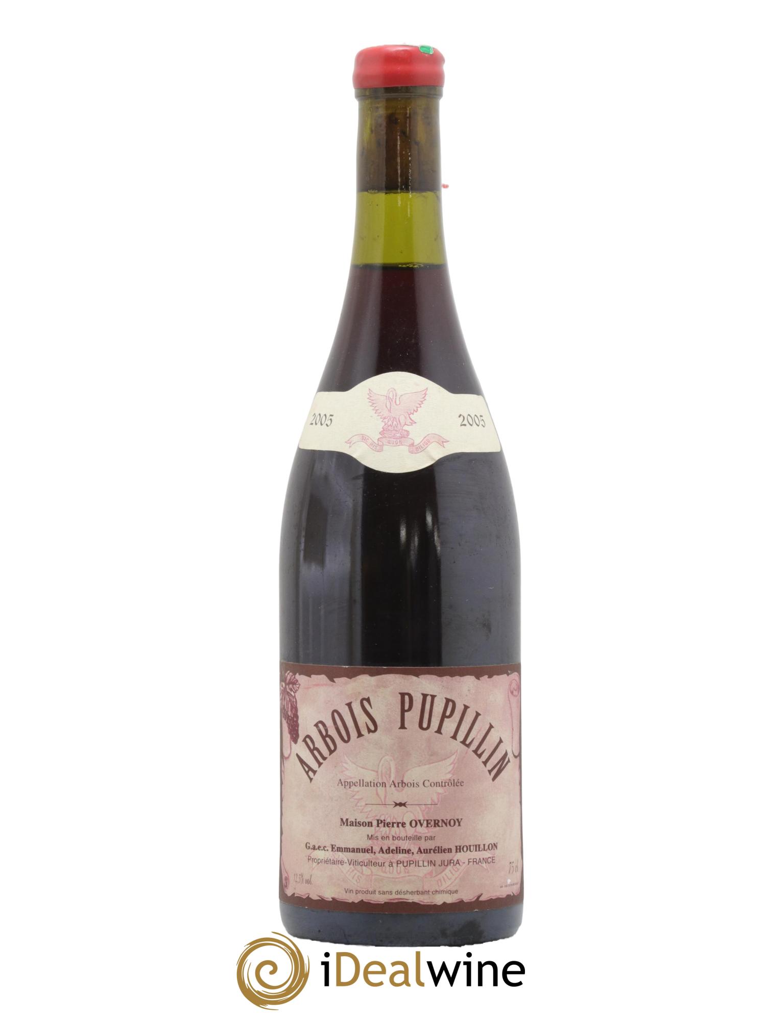 Arbois-Pupillin Poulsard (cire rouge) Overnoy-Houillon (Domaine) 2005 - Lot de 1 bouteille - 0