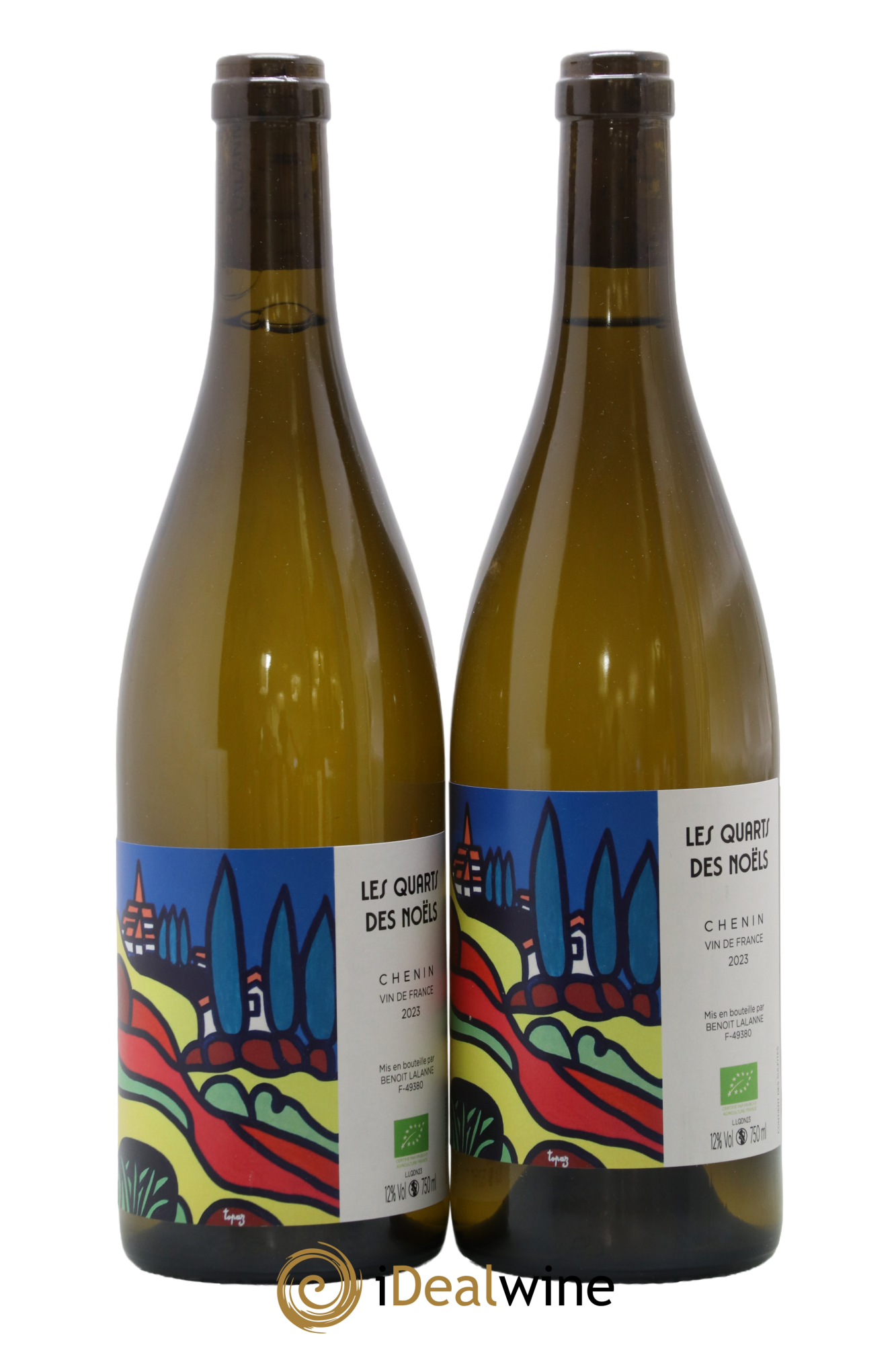 Vin de France Les Quarts des Noëls Benoit Lalanne 2023 - Lot de 2 bouteilles - 0