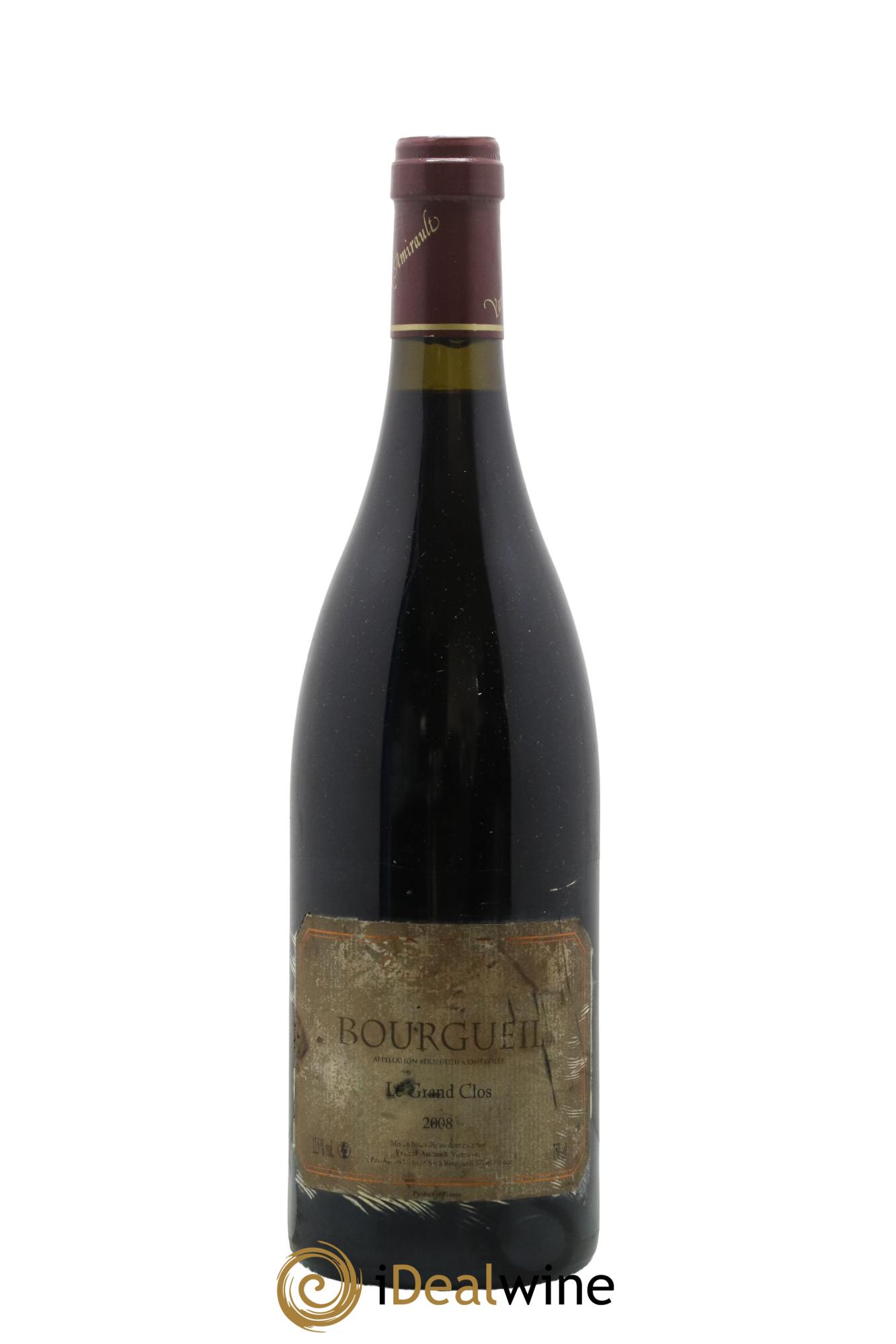 Bourgueil Grand Clos Yannick Amirault (Domaine) 2008 - Lot de 1 bouteille - 0