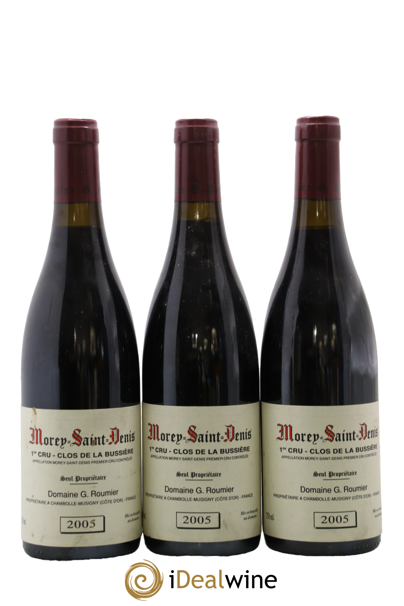 Morey-Saint-Denis 1er Cru Clos de la Bussière Georges Roumier (Domaine) 2005 - Lot de 3 bouteilles - 0
