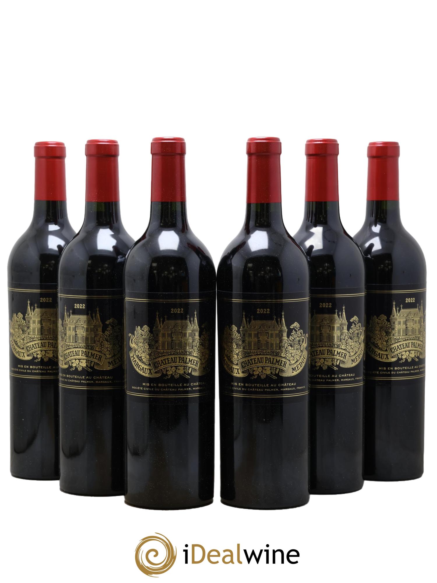 Château Palmer 3ème Grand Cru Classé 2022 - Lotto di 6 bottiglie - 0