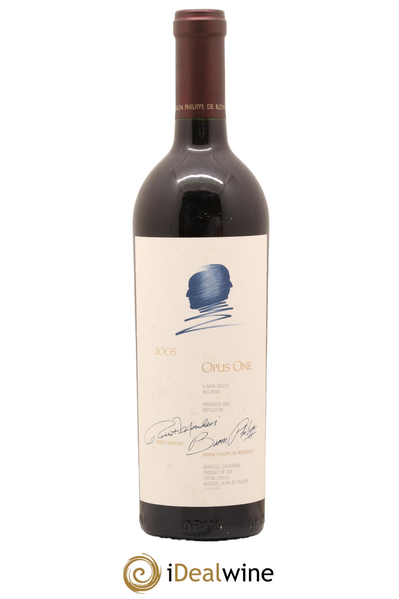 Napa Valley Opus One Robert Mondavi 2005 - Lot de 1 bouteille - 0