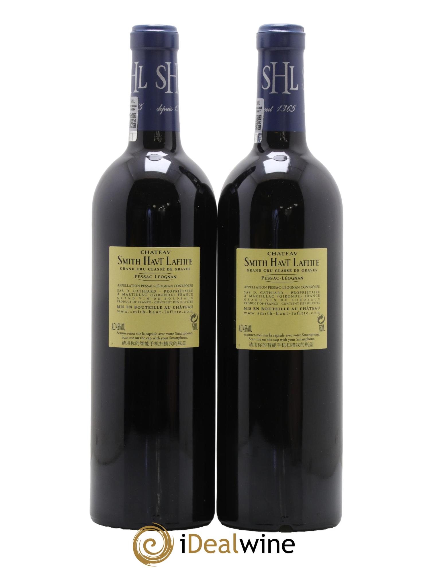 Château Smith Haut Lafitte Cru Classé de Graves 2009 - Lot de 2 bouteilles - 1