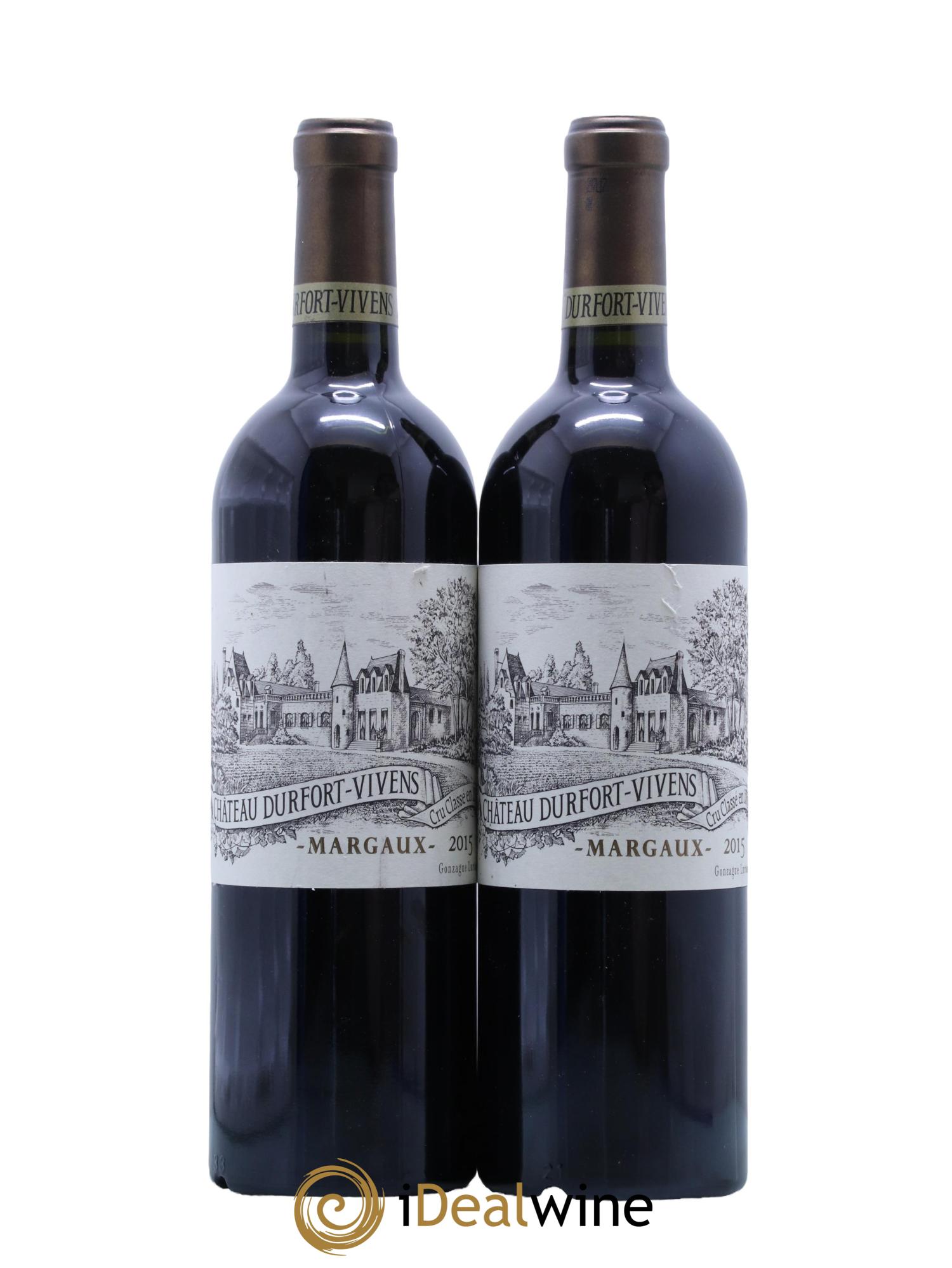 Château Durfort Vivens 2ème Grand Cru Classé 2015 - Lot de 2 bouteilles - 0
