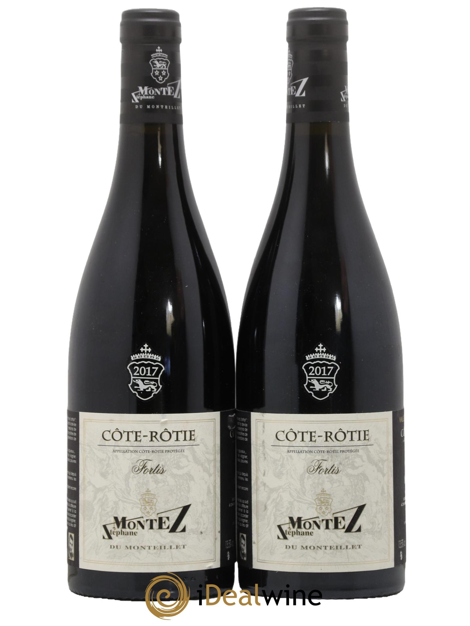 Côte-Rôtie Fortis Monteillet (Domaine du) - Stéphane Montez 2017 - Lot of 2 bottles - 0