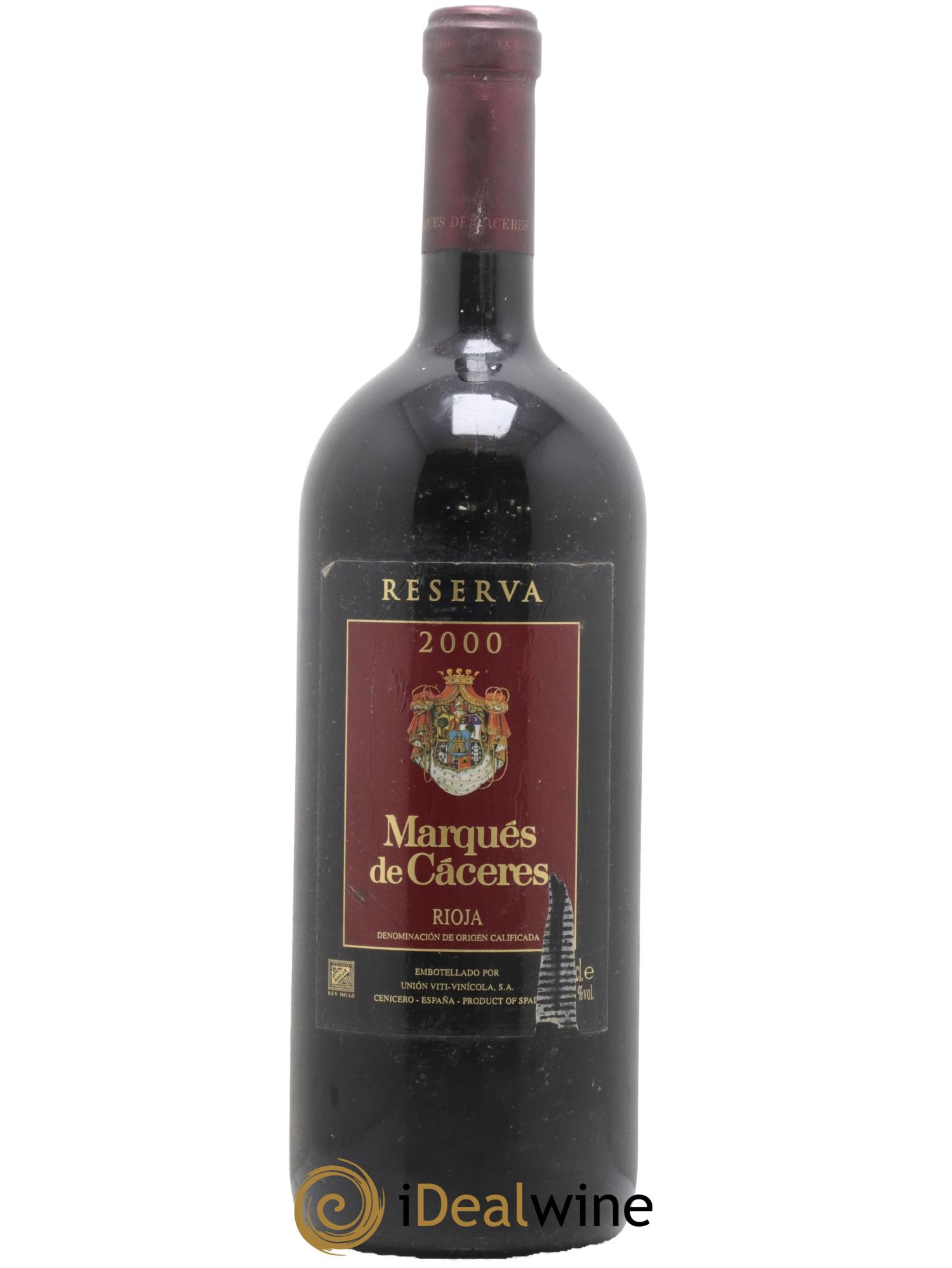 Rioja DOCA Reserva Marquès de Caceres 2000 - Lot of 1 magnum - 0