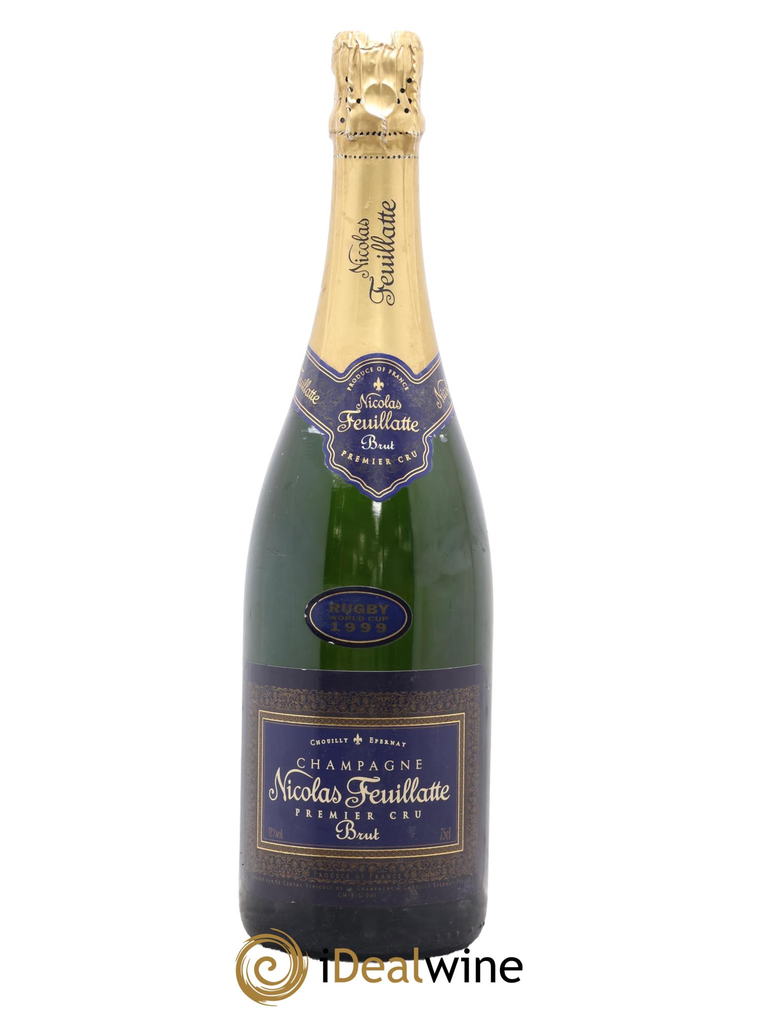 Champagne Brut Premier cru Nicolas Feuillate - Lot de 1 bouteille - 0