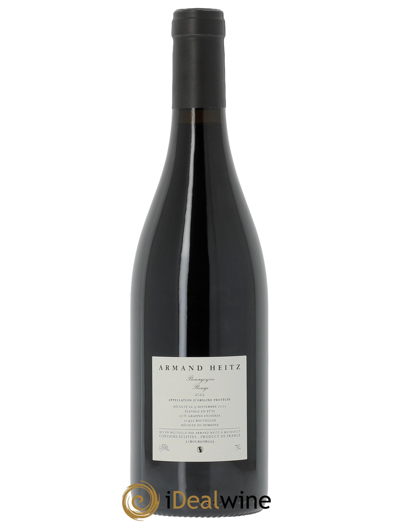 Bourgogne Pinot Noir Armand Heitz  2023 - Lotto di 1 bottiglia - 1