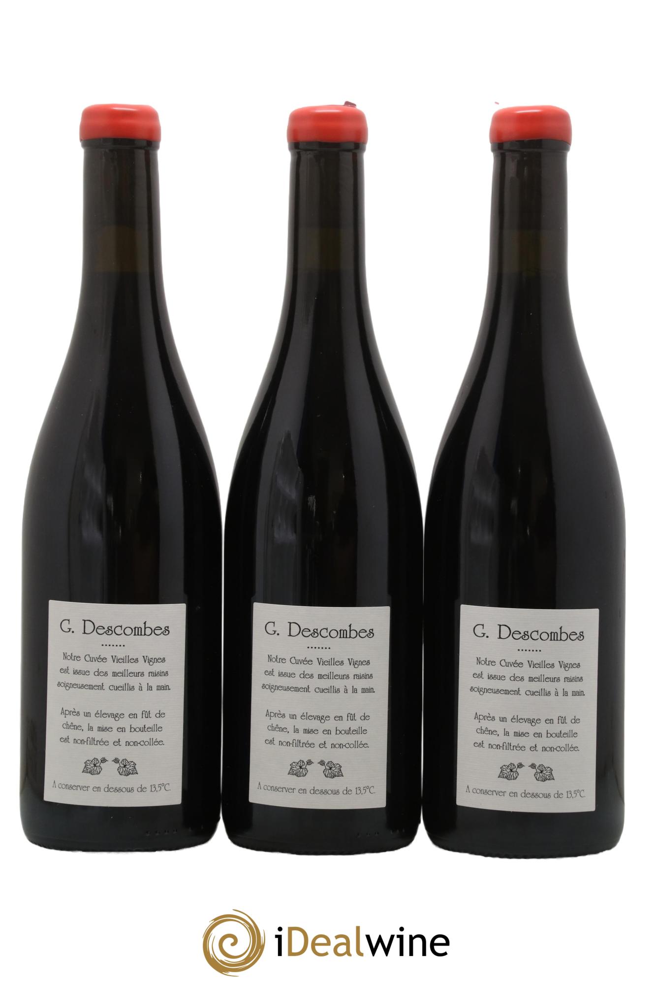 Brouilly Vieilles vignes Georges Descombes (Domaine) 2022 - Lotto di 3 bottiglie - 1