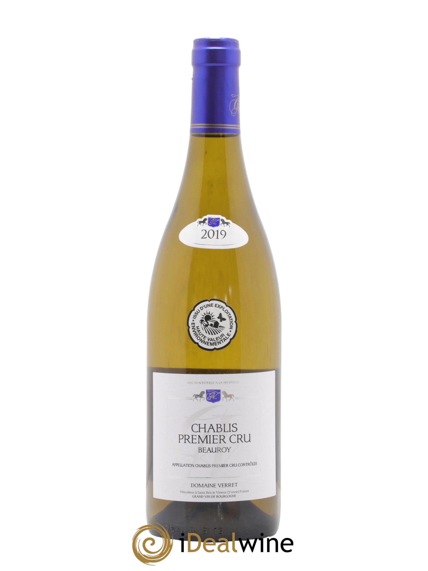 Chablis 1er Cru Beauroy Verret 2019 - Lot de 1 bouteille - 0