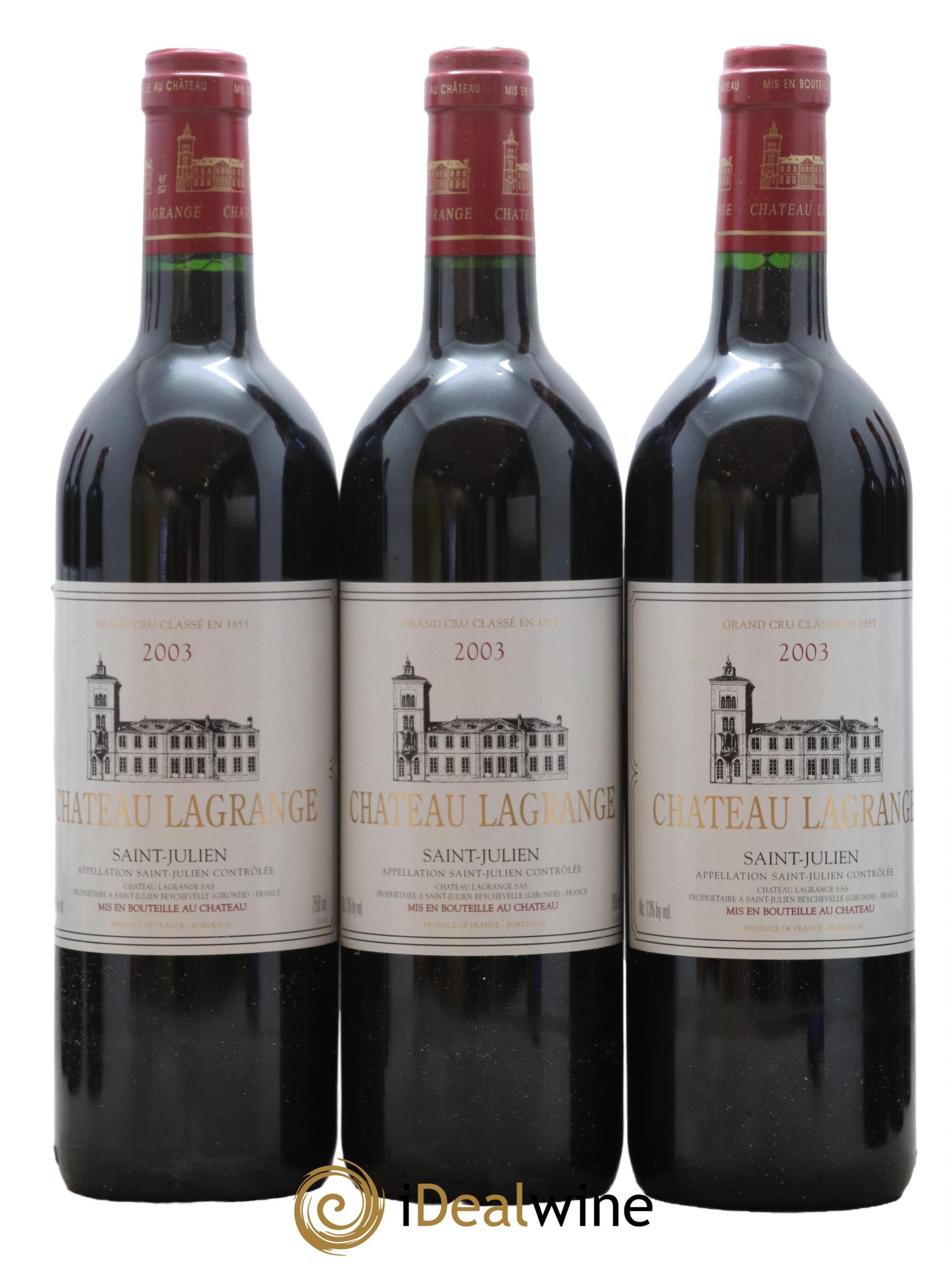 Château Lagrange 3ème Grand Cru Classé 2003 - Lot de 12 bouteilles - 3