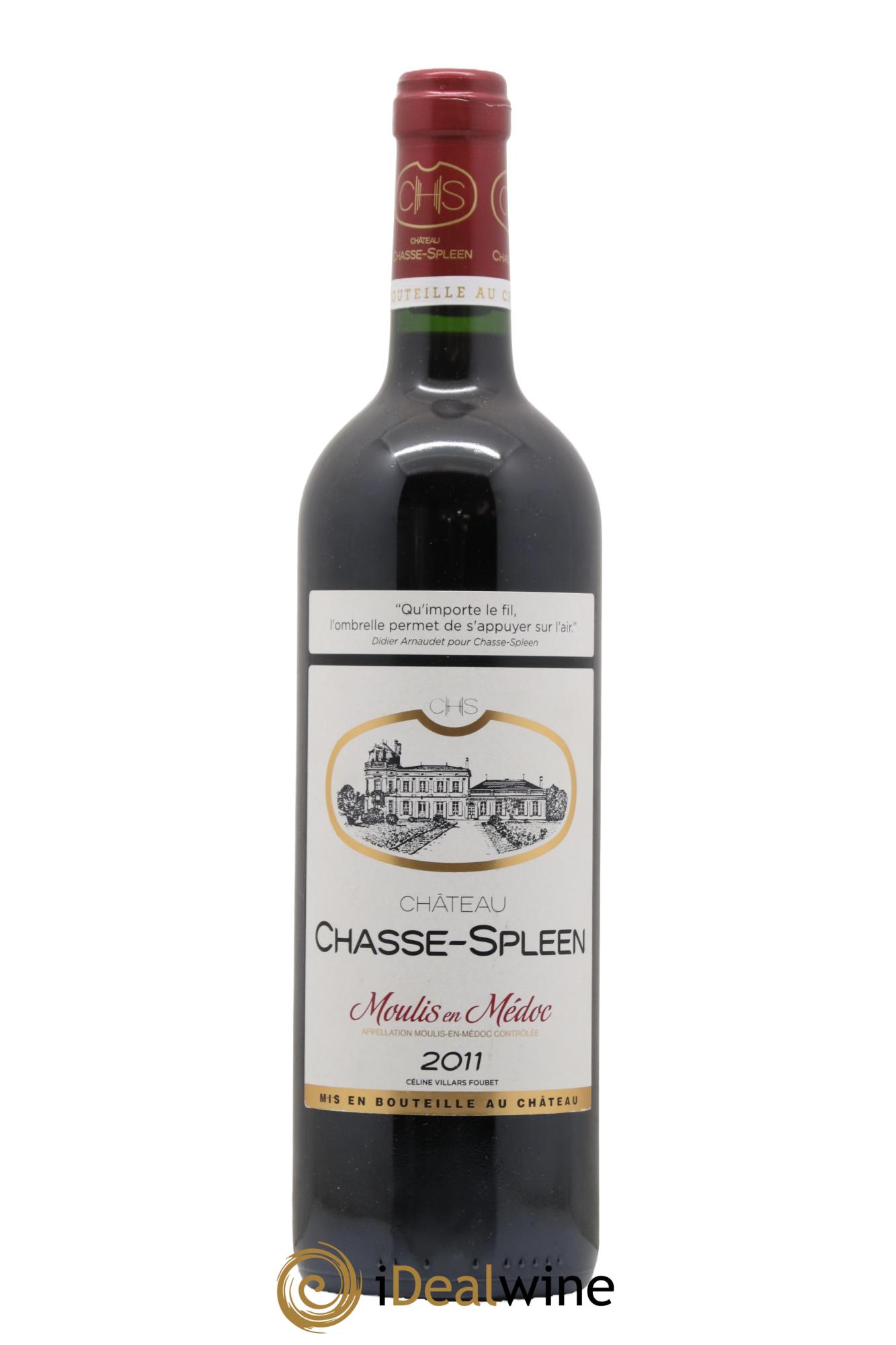 Château Chasse Spleen 2011 - Posten von 1 Flasche - 0