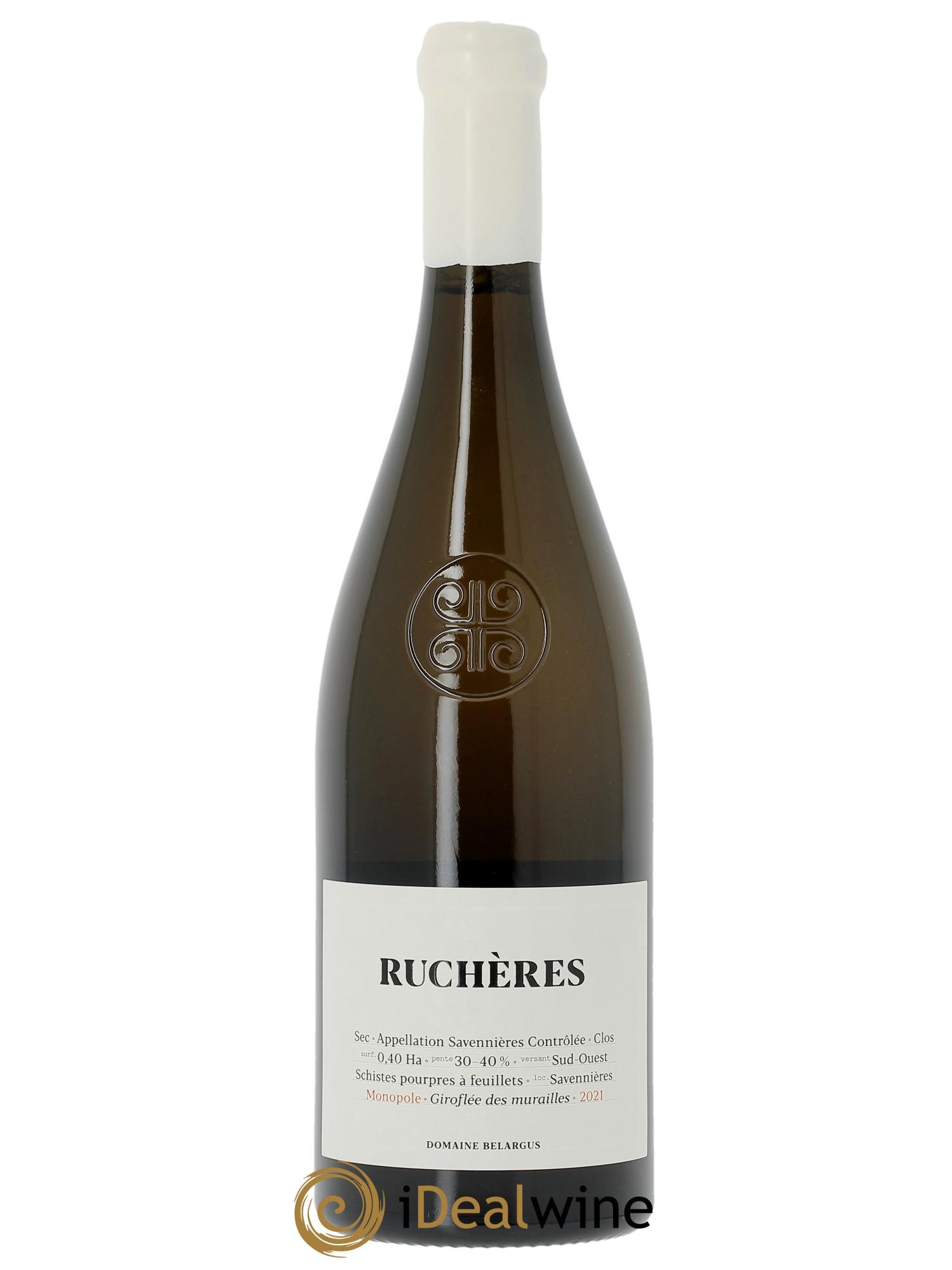 Savennières Ruchères Belargus 2021 - Lot of 1 bottle - 0