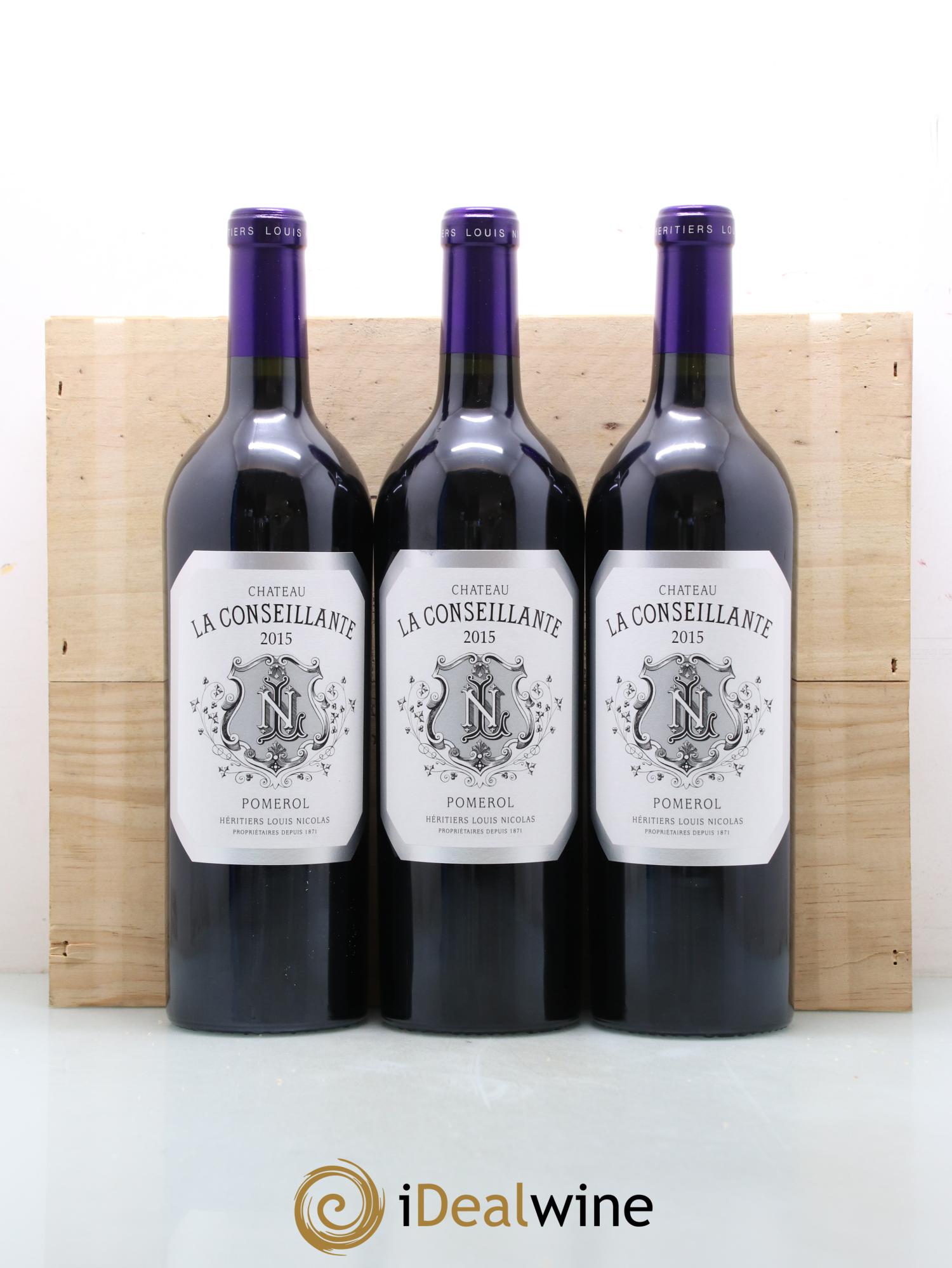 Château la Conseillante 2015 - Lot de 3 bouteilles - 1