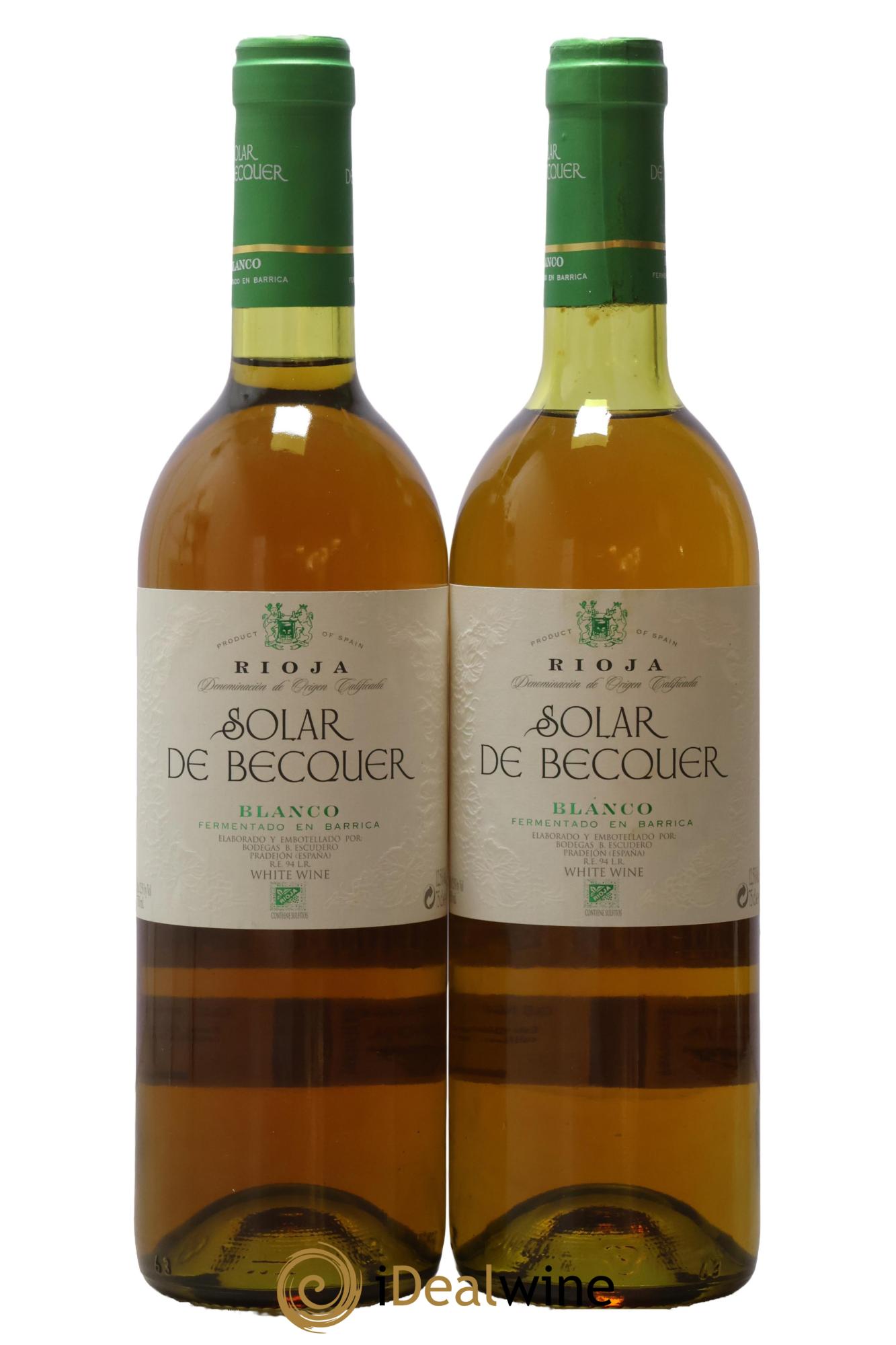 Rioja DOCA Solar de Becquer 2003 - Lot of 2 bottles - 0
