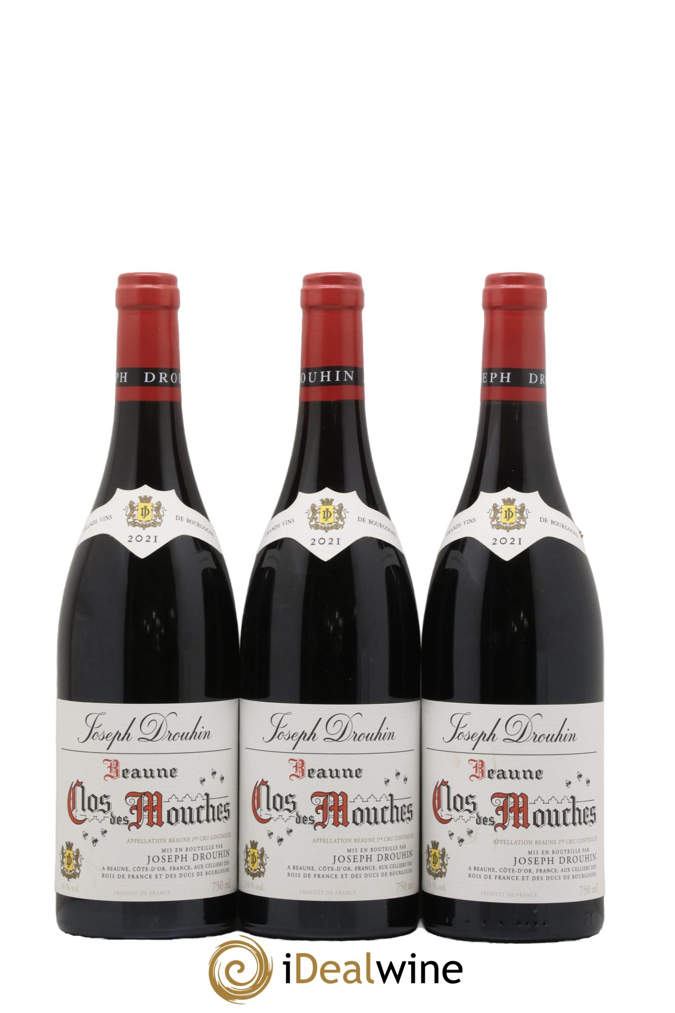 Beaune 1er Cru Clos des Mouches Joseph Drouhin 2021 - Lotto di 3 bottiglie - 0