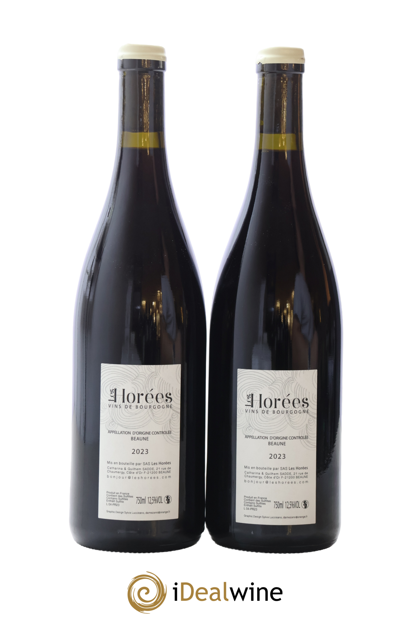 Beaune Les Prévolles Les Horées 2023 - Lot de 2 bouteilles - 1