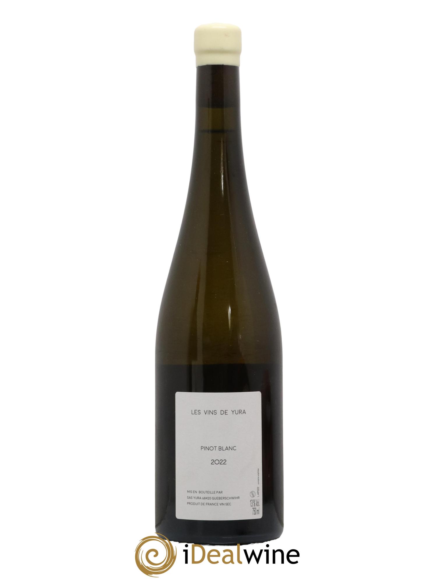 Alsace L'abeille et le papillon Jintaro Yura Pinot Blanc l'Abeille et le Papillon Jintaro Yura 2022 - Lot de 1 bouteille - 1