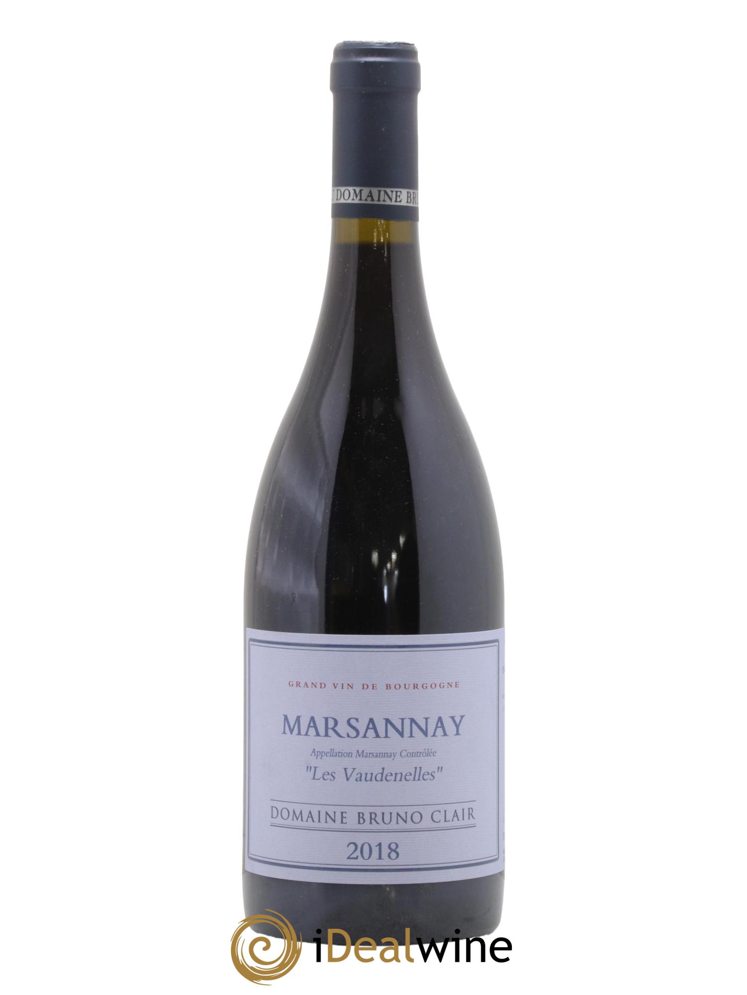 Marsannay Les Vaudenelles Bruno Clair (Domaine) 2018 - Lot of 1 bottle - 0