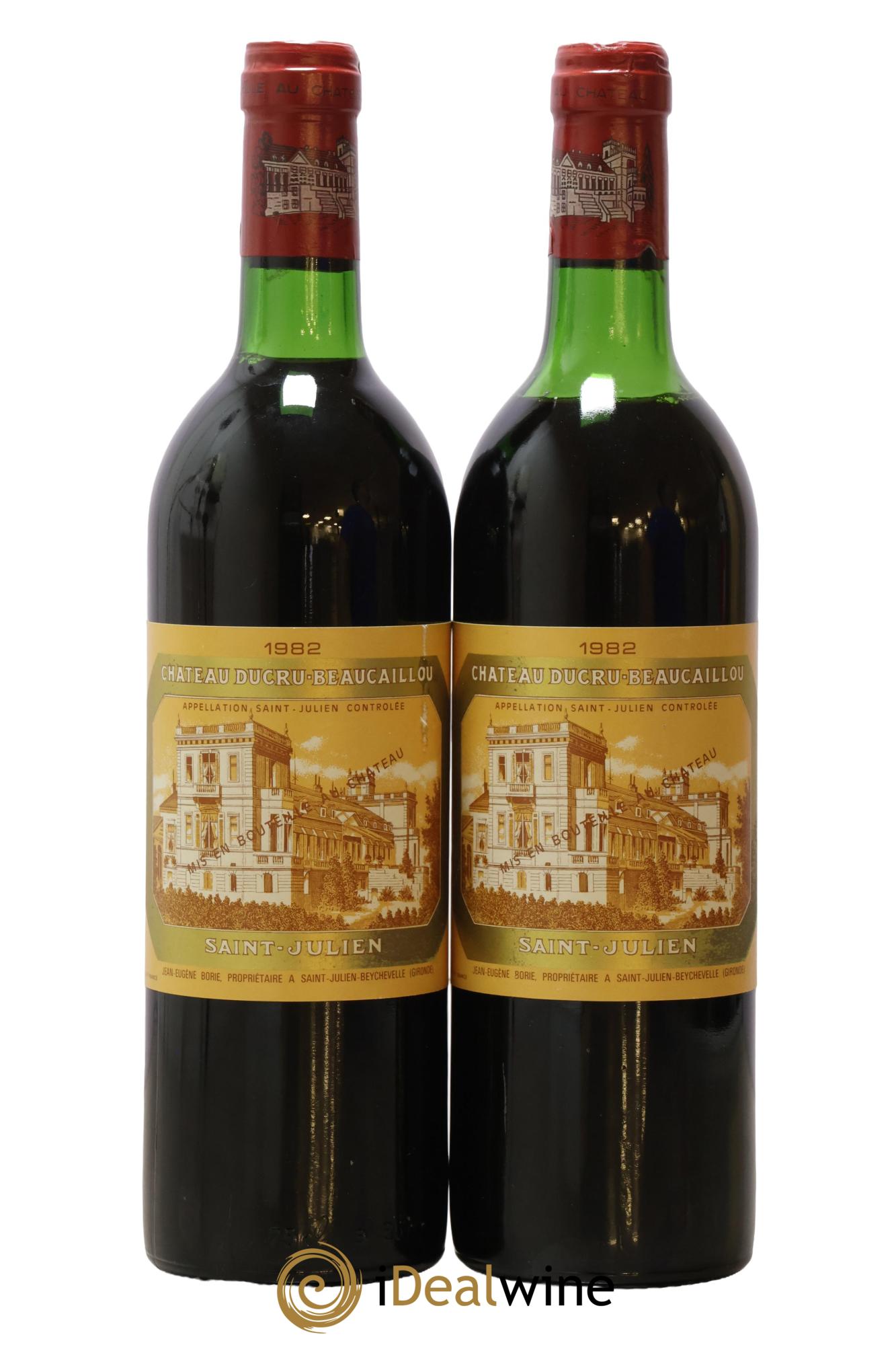 Château Ducru Beaucaillou 2ème Grand Cru Classé 1982 - Posten von 2 Flaschen - 0