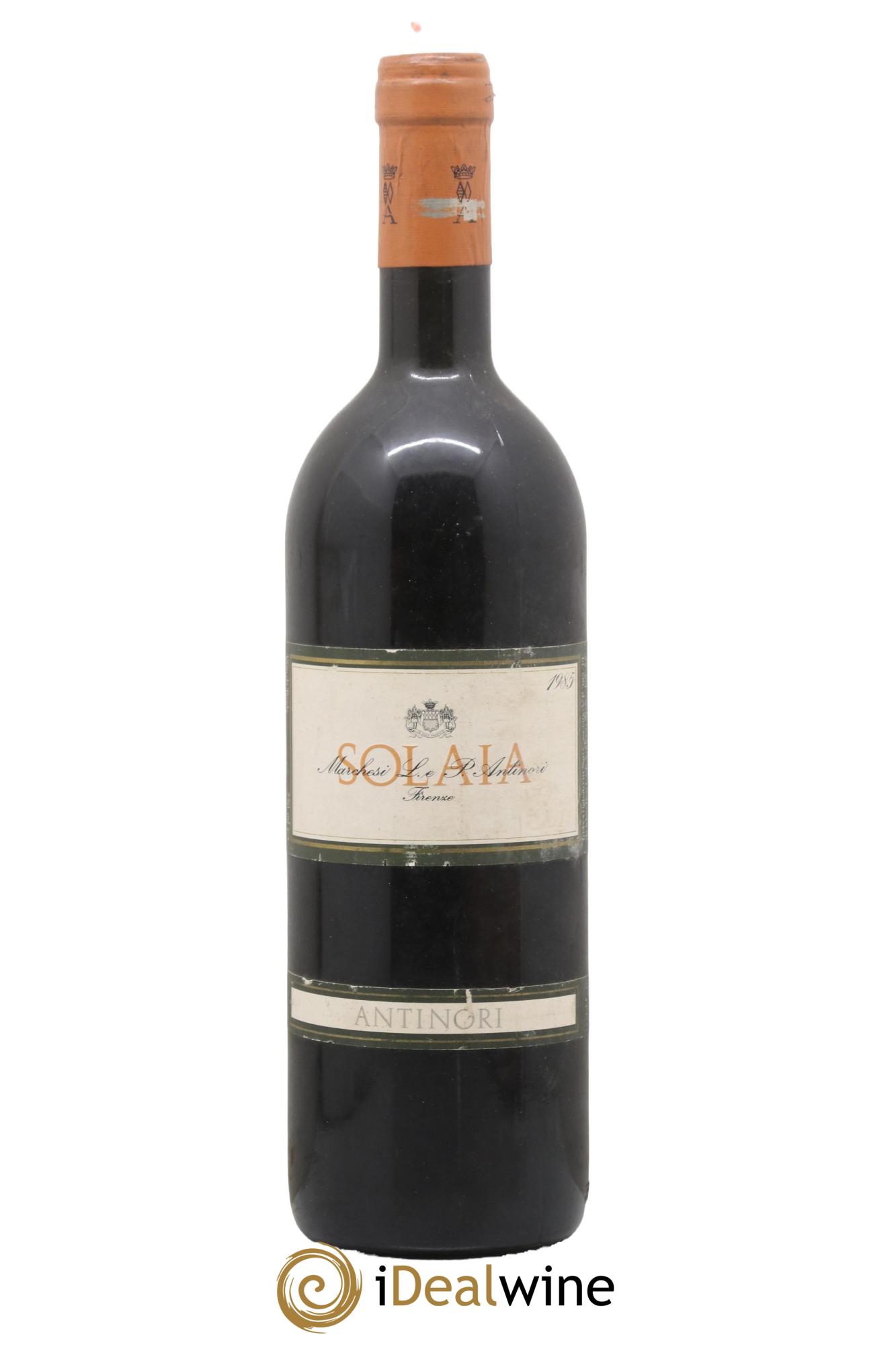 Toscana IGT Solaia Tenuta Tignanello - Marchesi Antinori 1985 - Lot of 1 bottle - 0