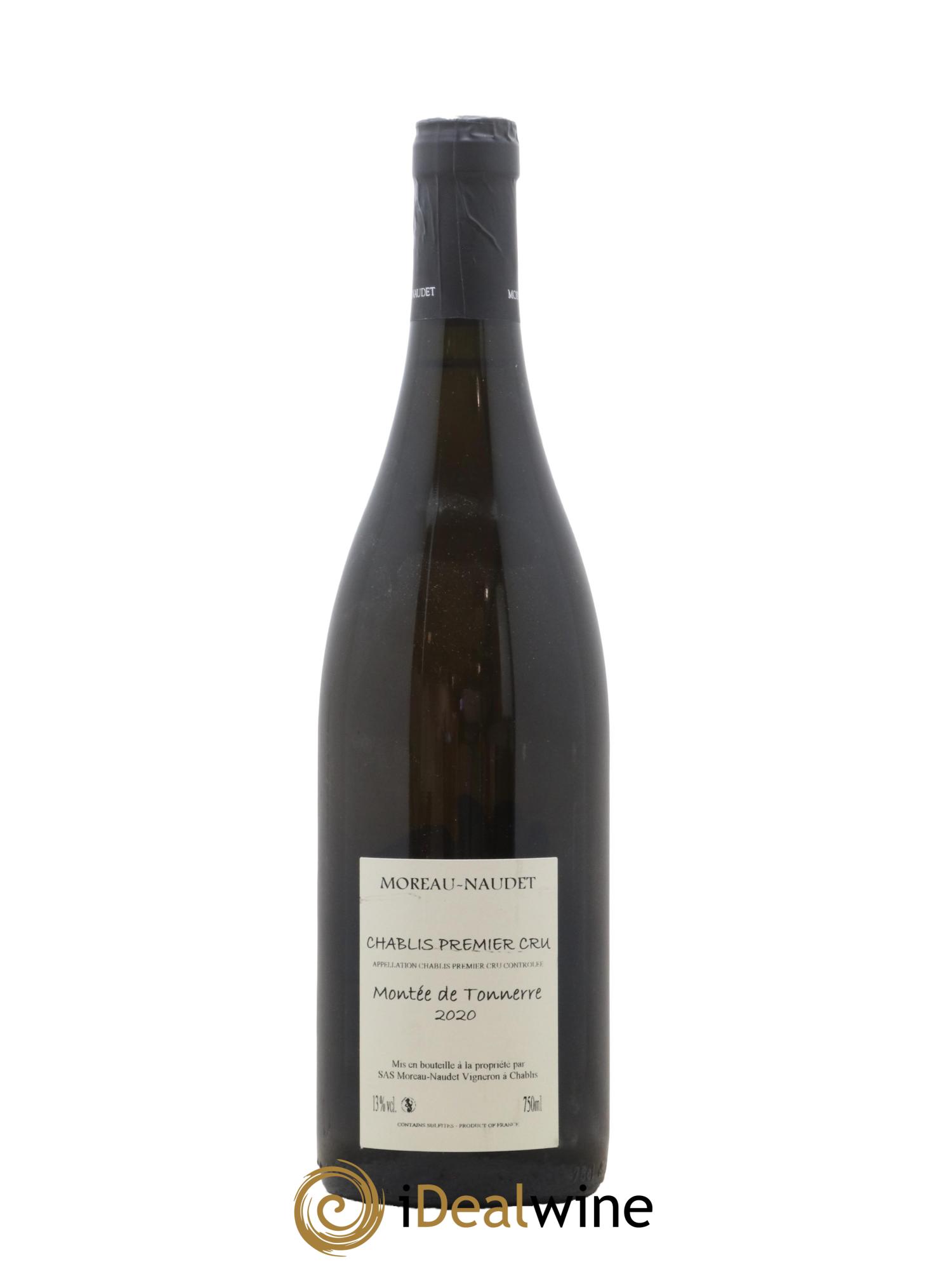 Chablis 1er Cru Montee de Tonnerre Moreau-Naudet 2020 - Lot de 1 bouteille - 1