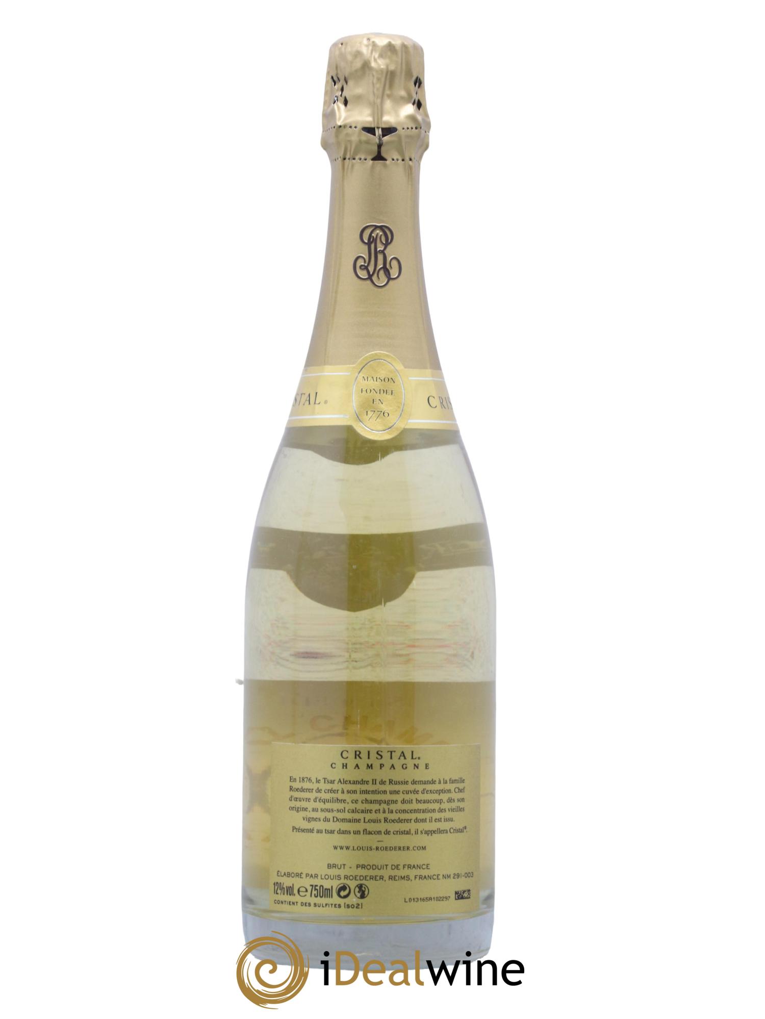Cristal Louis Roederer 2008 - Posten von 1 Flasche - 1