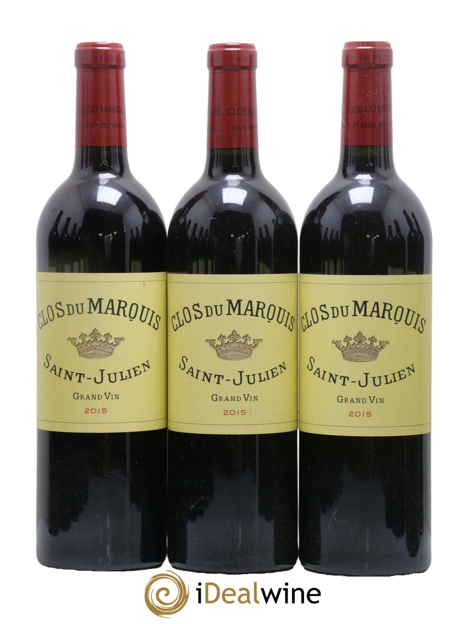 Clos du Marquis 2015 - Lot de 12 bouteilles - 1