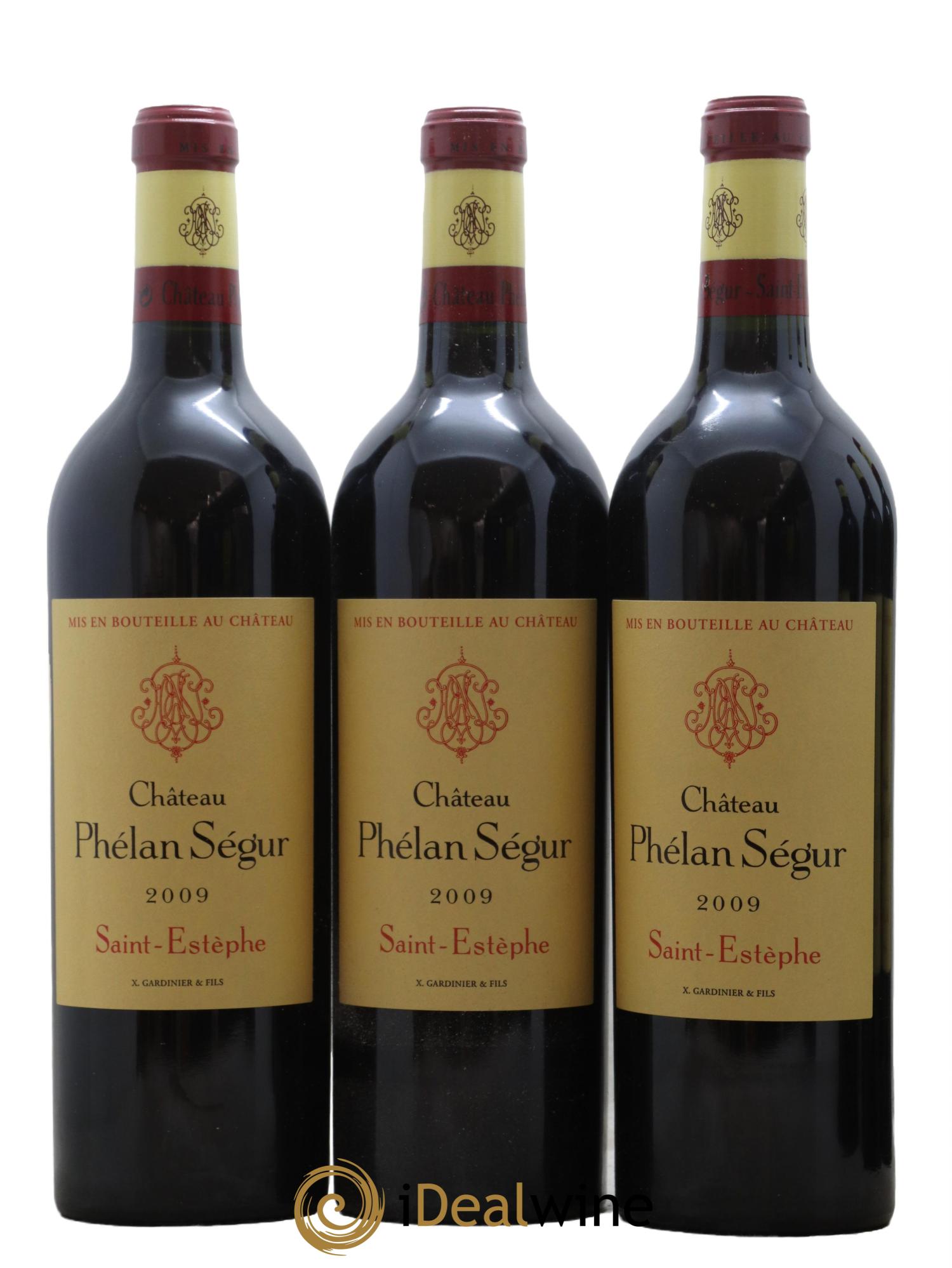Château Phélan Ségur  2009 - Lotto di 6 bottiglie - 2