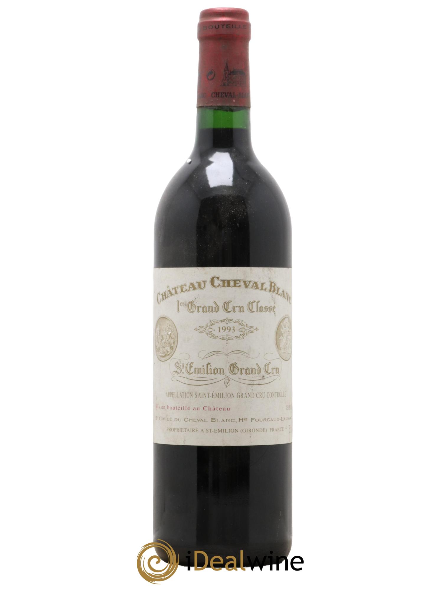Château Cheval Blanc 1er Grand Cru Classé A 1993 - Lot de 1 bouteille - 0