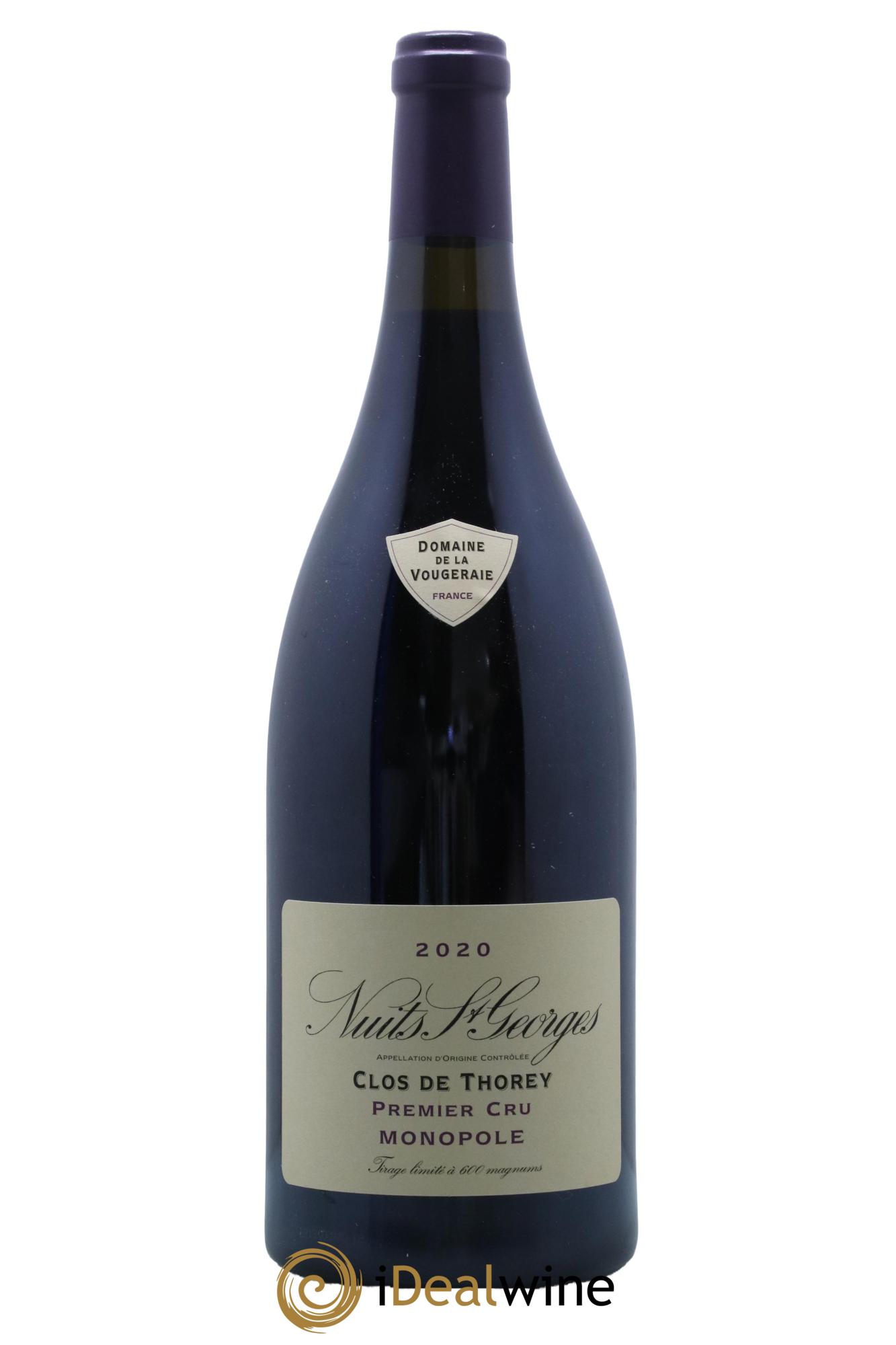 Nuits-Saint-Georges 1er Cru Clos de Thorey La Vougeraie 2020 - Lot de 1 magnum - 0