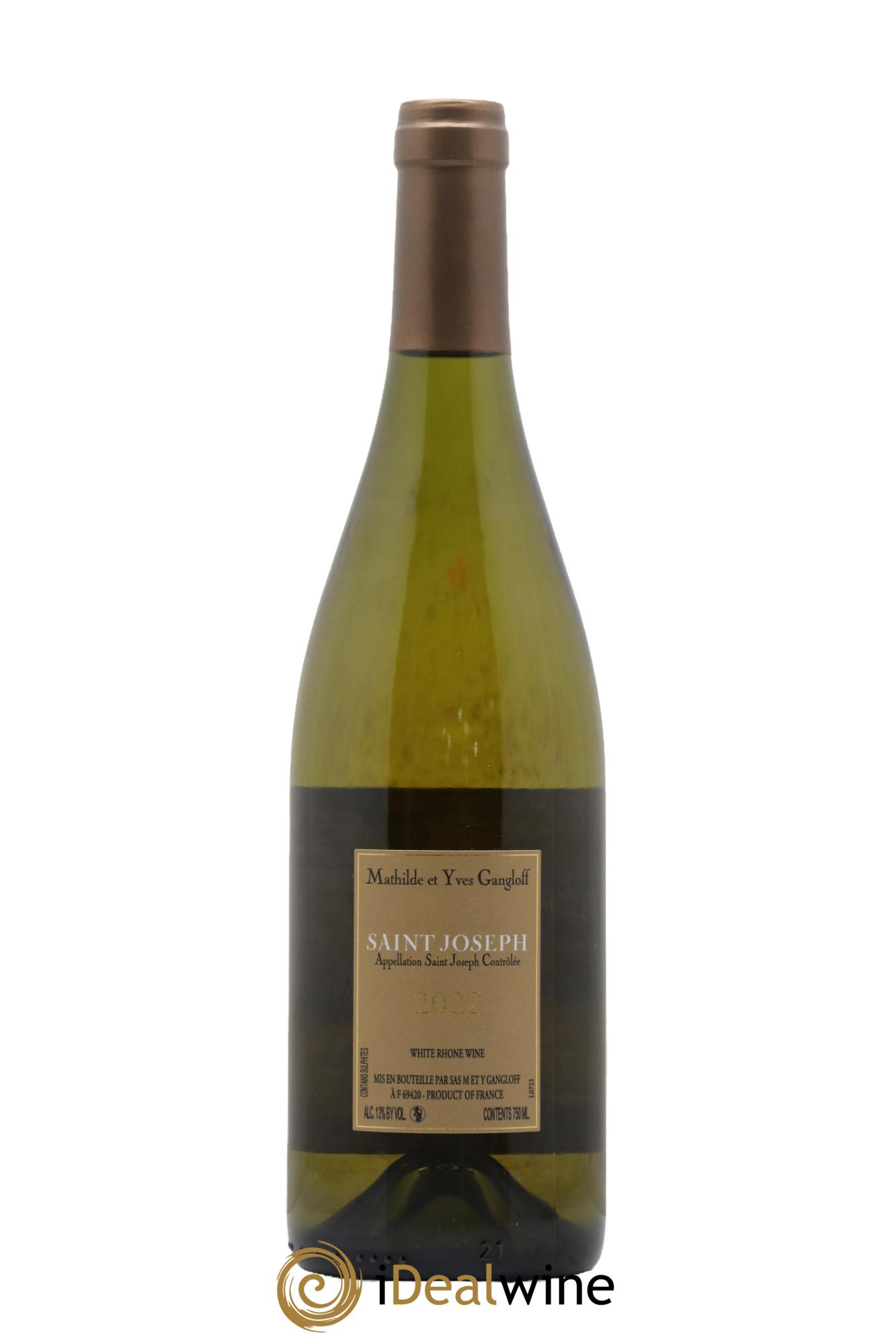 Saint-Joseph Gangloff (Domaine) 2022 - Lot of 1 bottle - 1