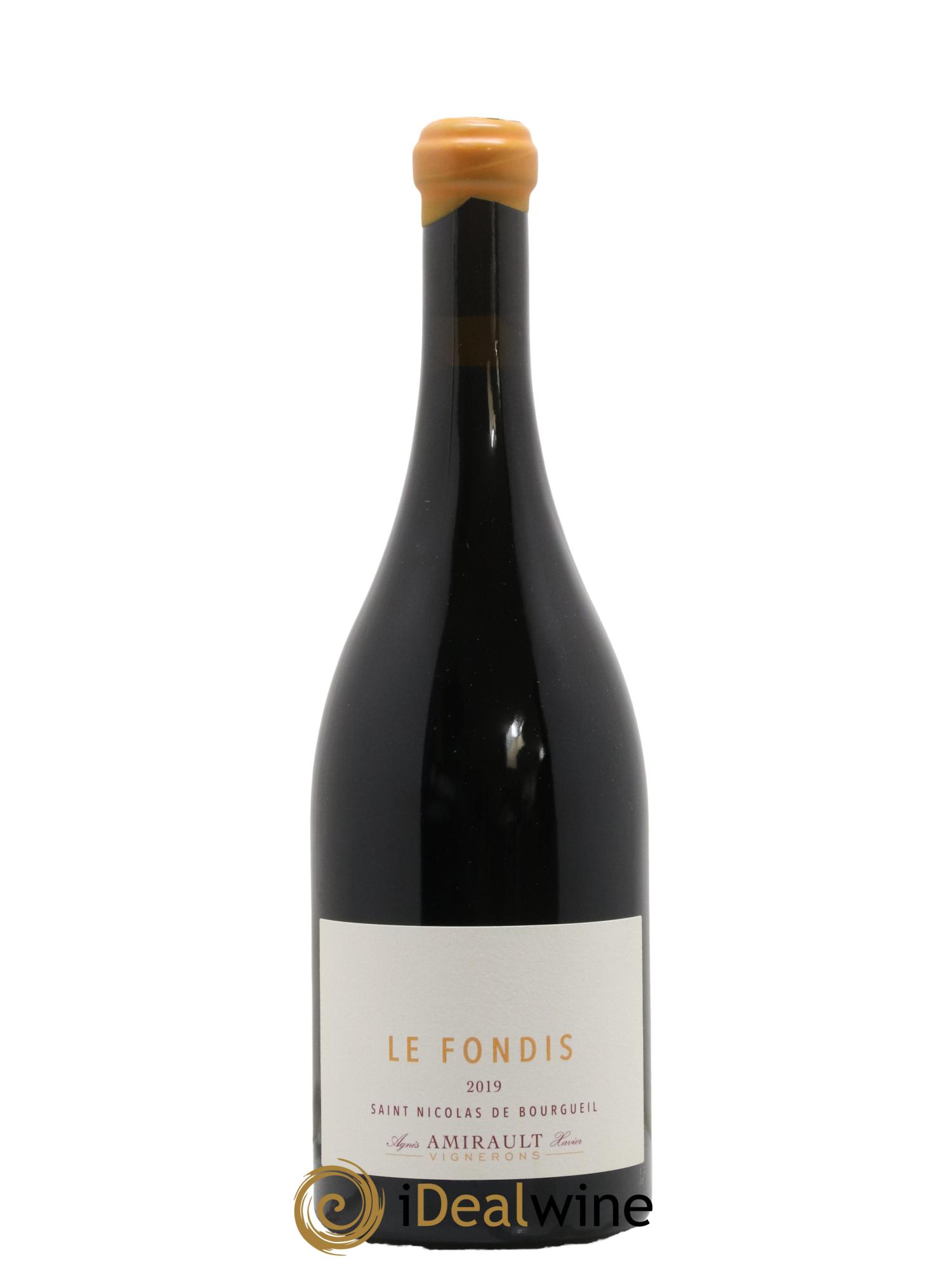 Saint-Nicolas de Bourgueil Le Fondis Agnès et Xavier Amirault 2019 - Lot de 1 bouteille - 0