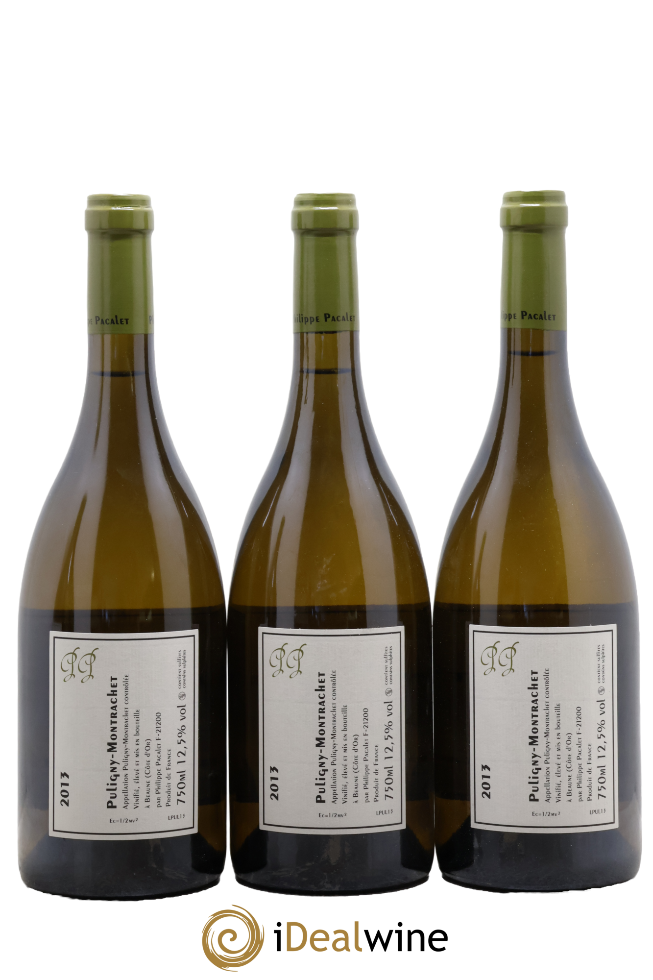 Puligny-Montrachet Philippe Pacalet 2013 - Lot de 3 bouteilles - 1
