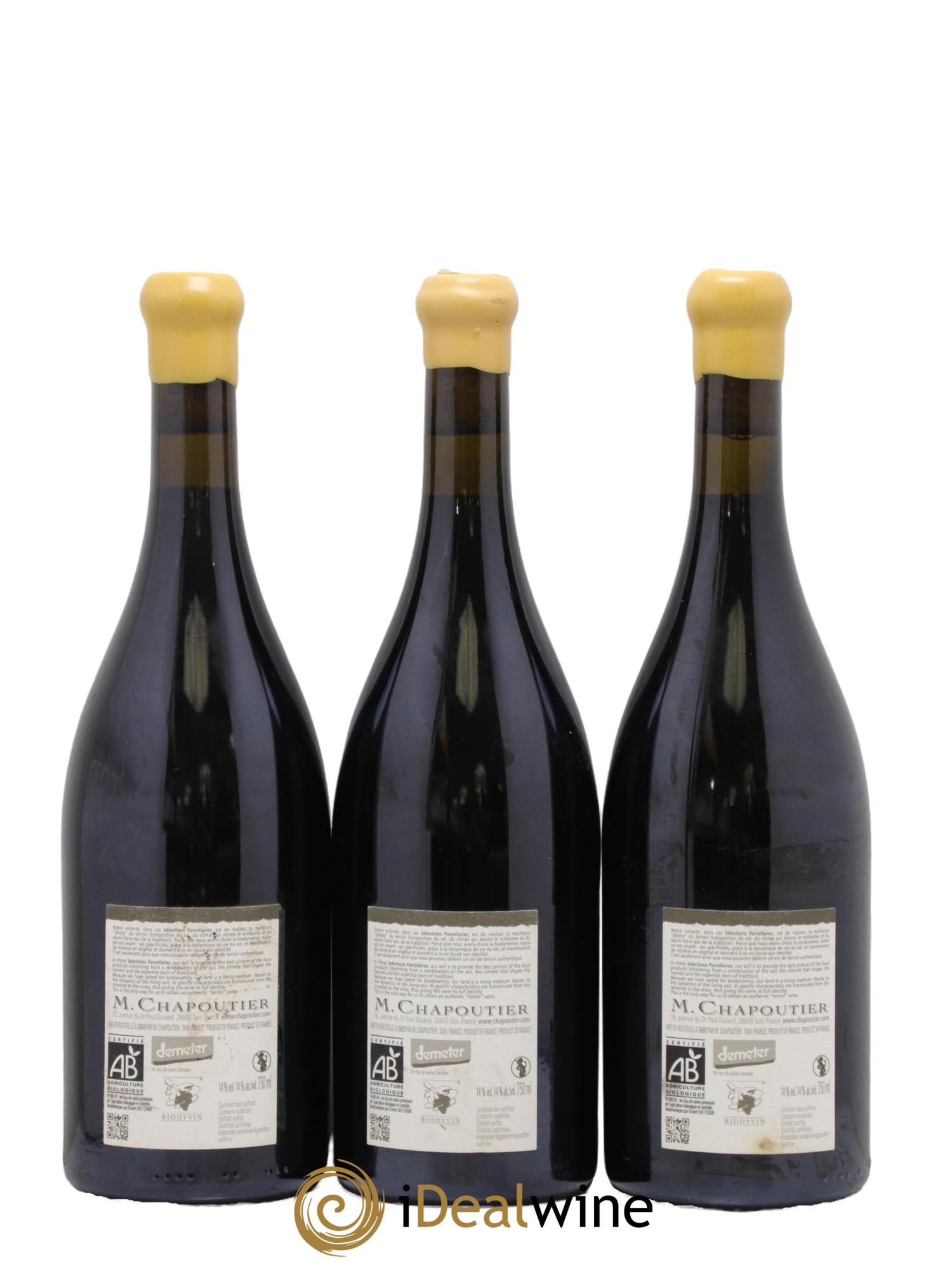 Hermitage Ermitage l'Ermite Chapoutier 2009 - Lot of 3 bottles - 1