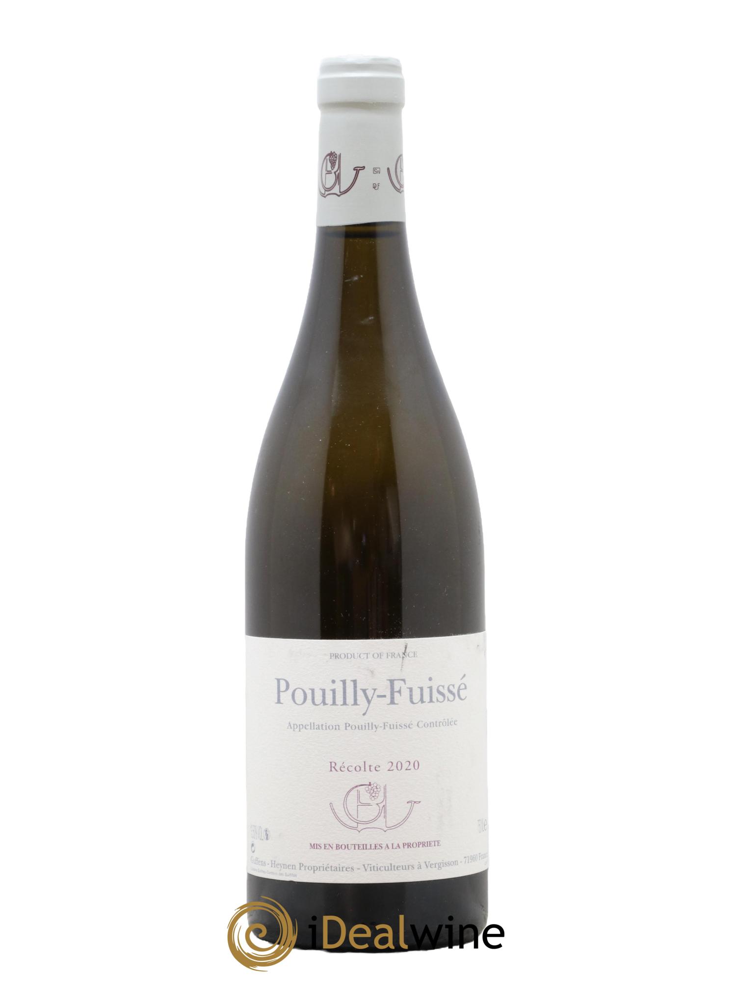 Pouilly-Fuissé Guffens-Heynen 2020 - Lot de 1 bouteille - 0