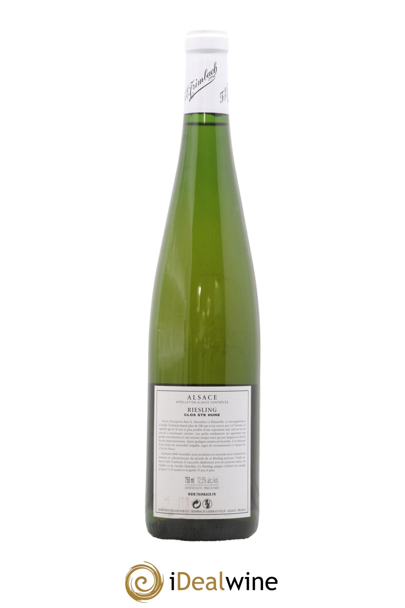 Alsace Riesling Clos Sainte-Hune Trimbach (Domaine) 2013 - Lot of 1 bottle - 1
