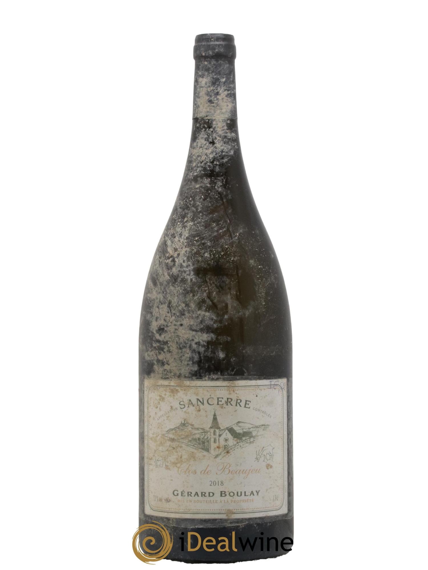Sancerre Clos de Beaujeu Gérard Boulay 2018 - Lot de 1 magnum - 0