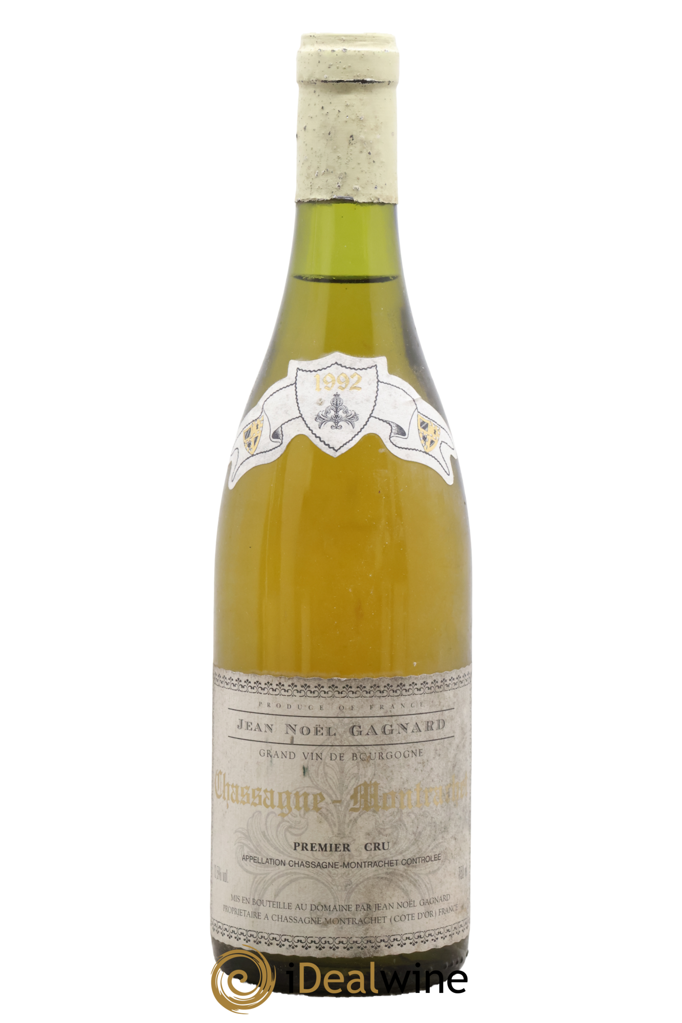 Chassagne-Montrachet 1er Cru Jean Noel Gagnard 1992 - Posten von 1 Flasche - 0