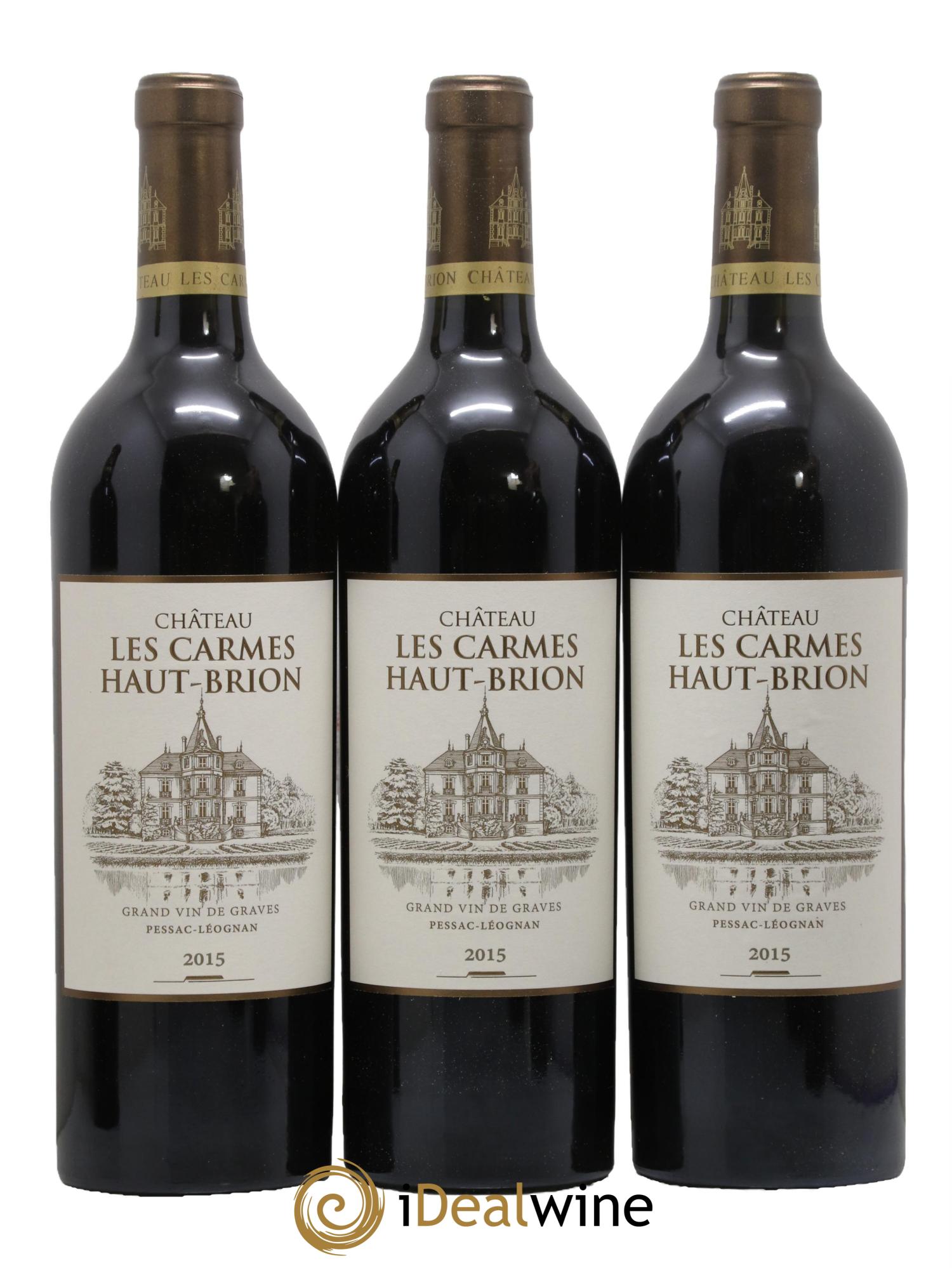 Château Les Carmes Haut-Brion 2015 - Lot de 6 bouteilles - 2