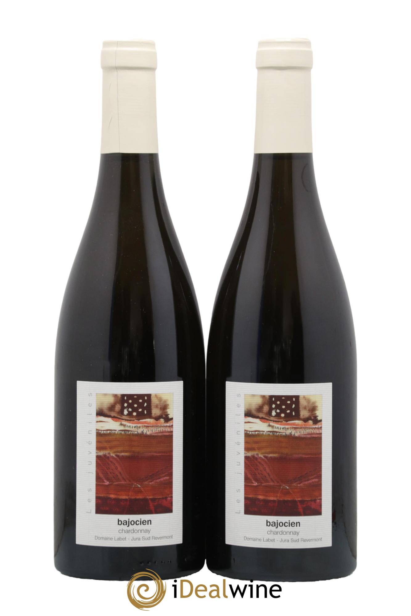 Côtes du Jura Chardonnay Bajocien Romain - Julien - Charline Labet 2022 - Lot de 2 bouteilles - 0